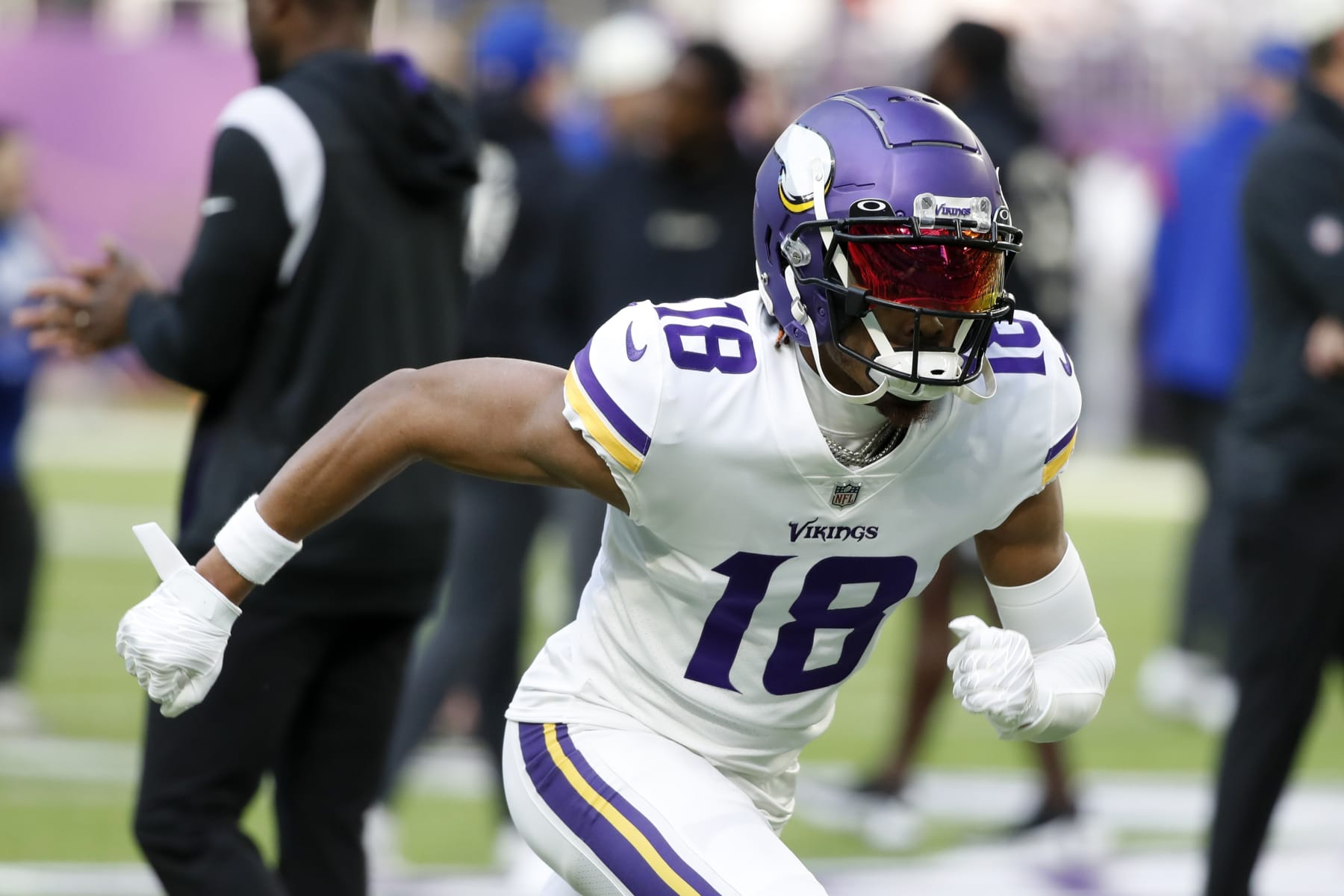 Vikings WR Justin Jefferson