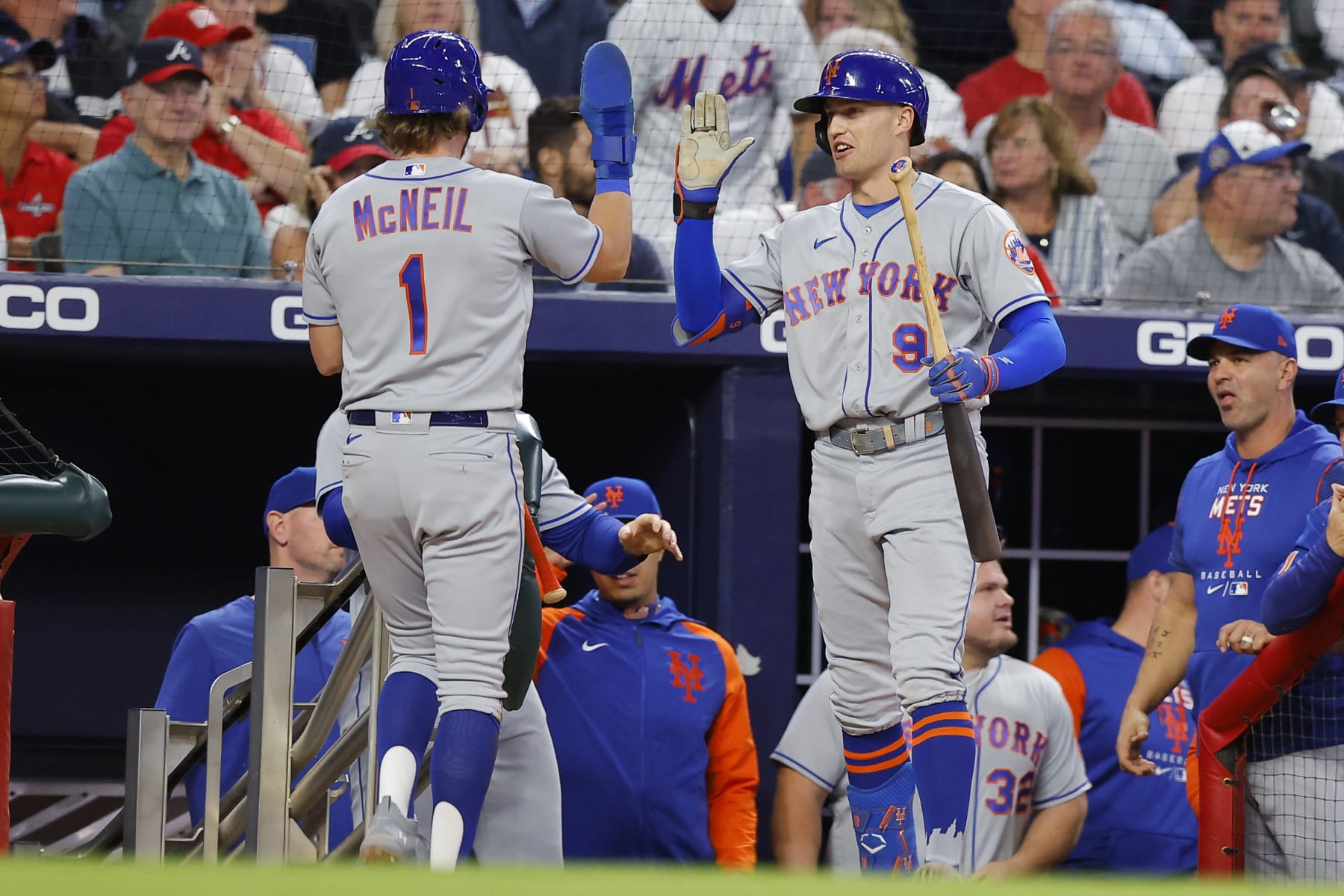 Jeff McNeil and Brandon Nimmo