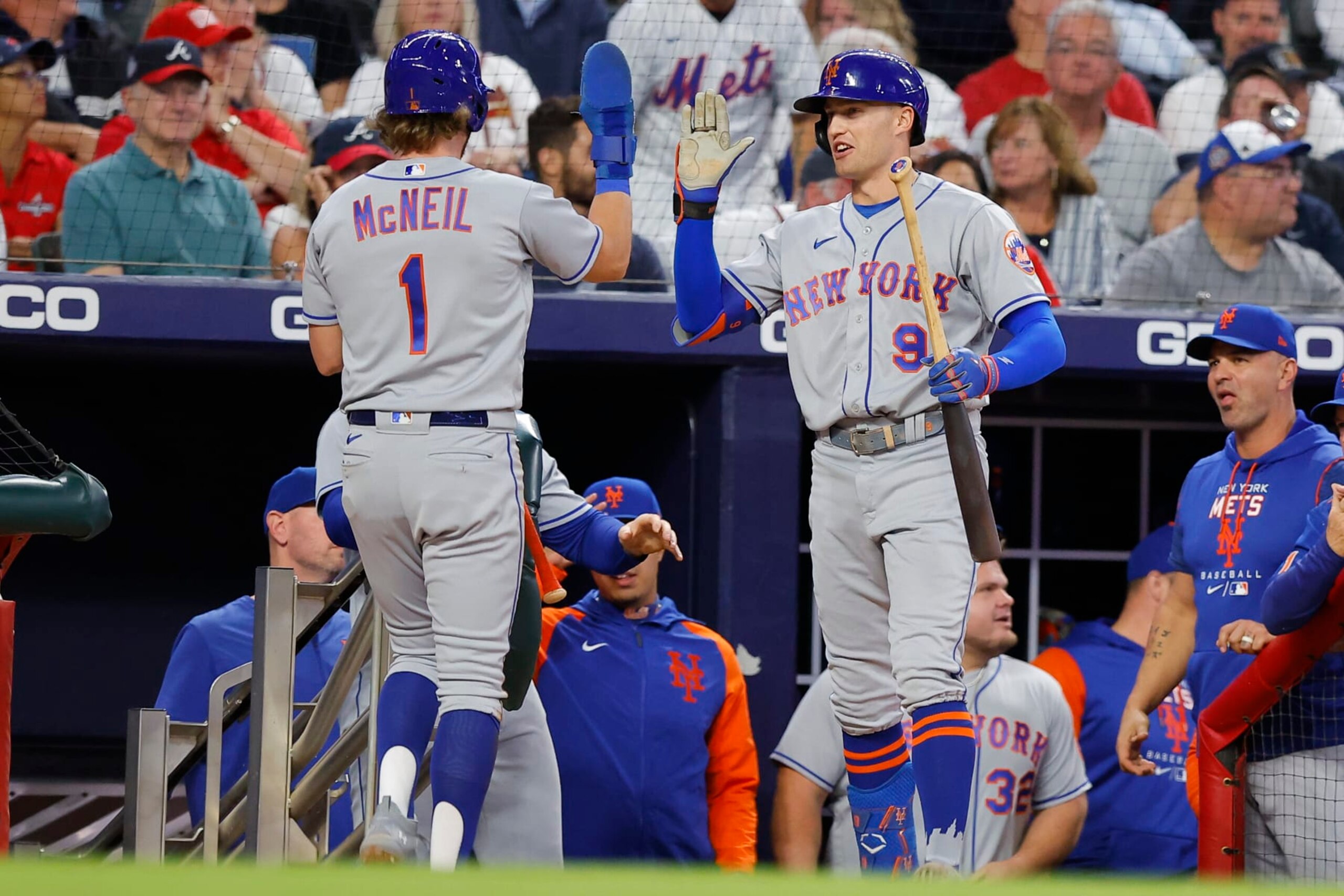 Jeff McNeil and Brandon Nimmo
