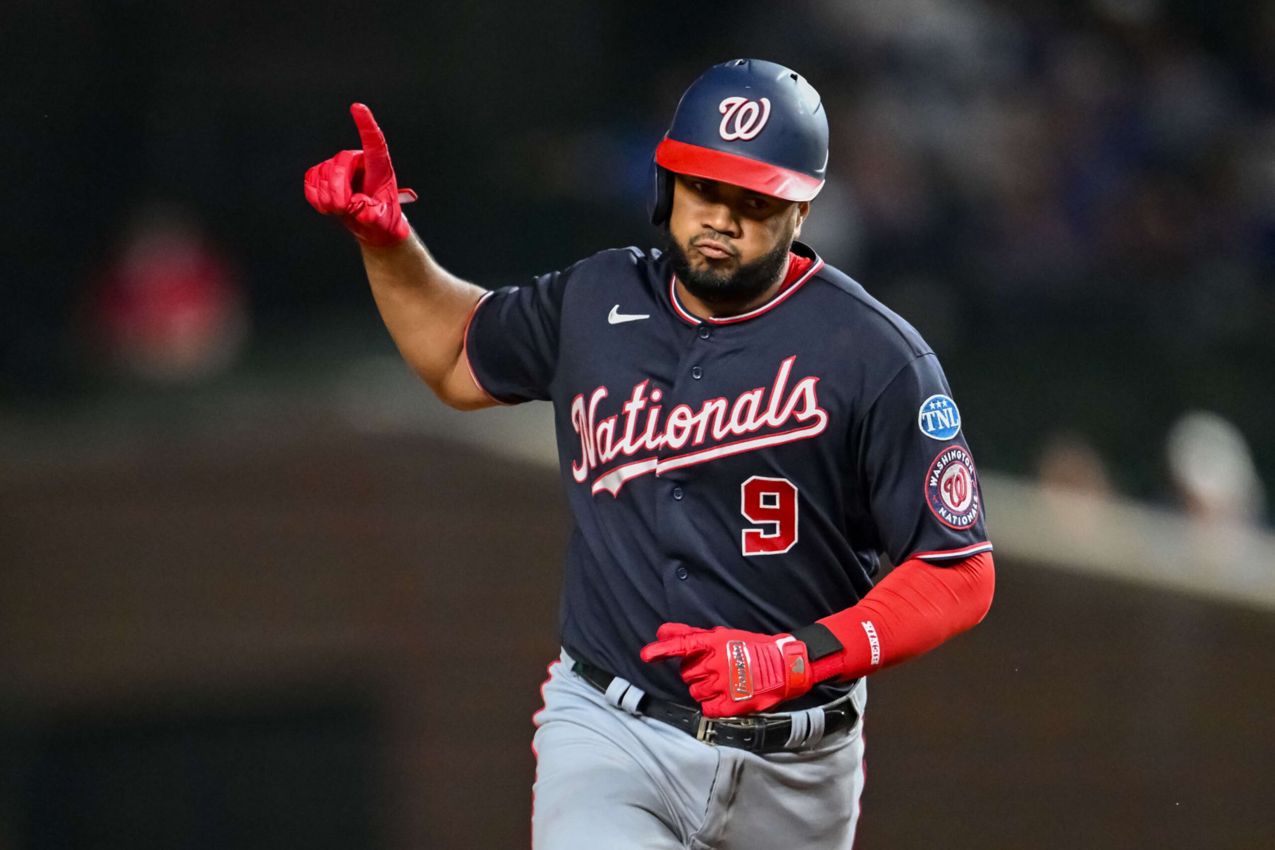 Washington's Jeimer Candelario Washington's Jeimer Candelario