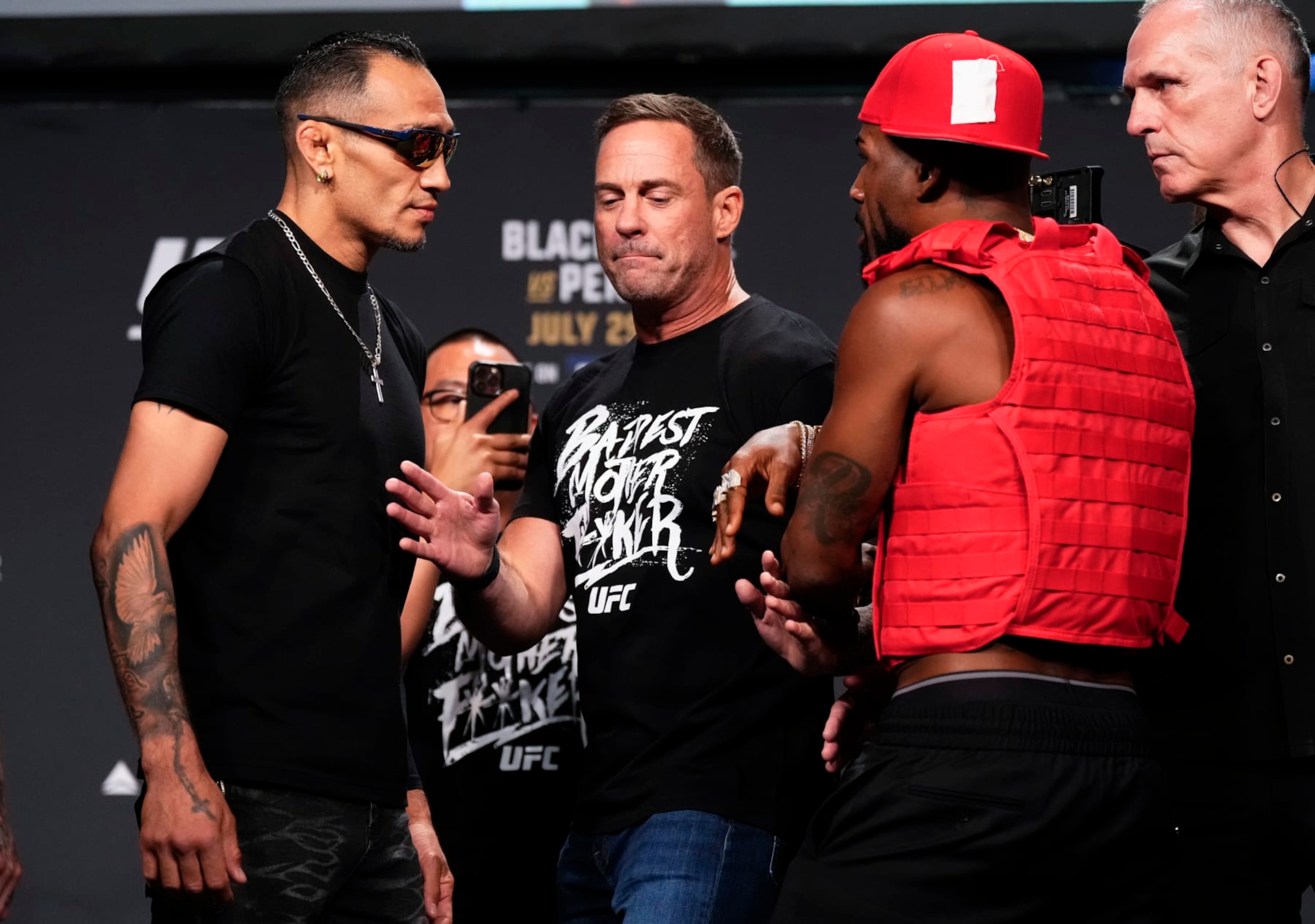 Tony Ferguson squares off against Bobby Green