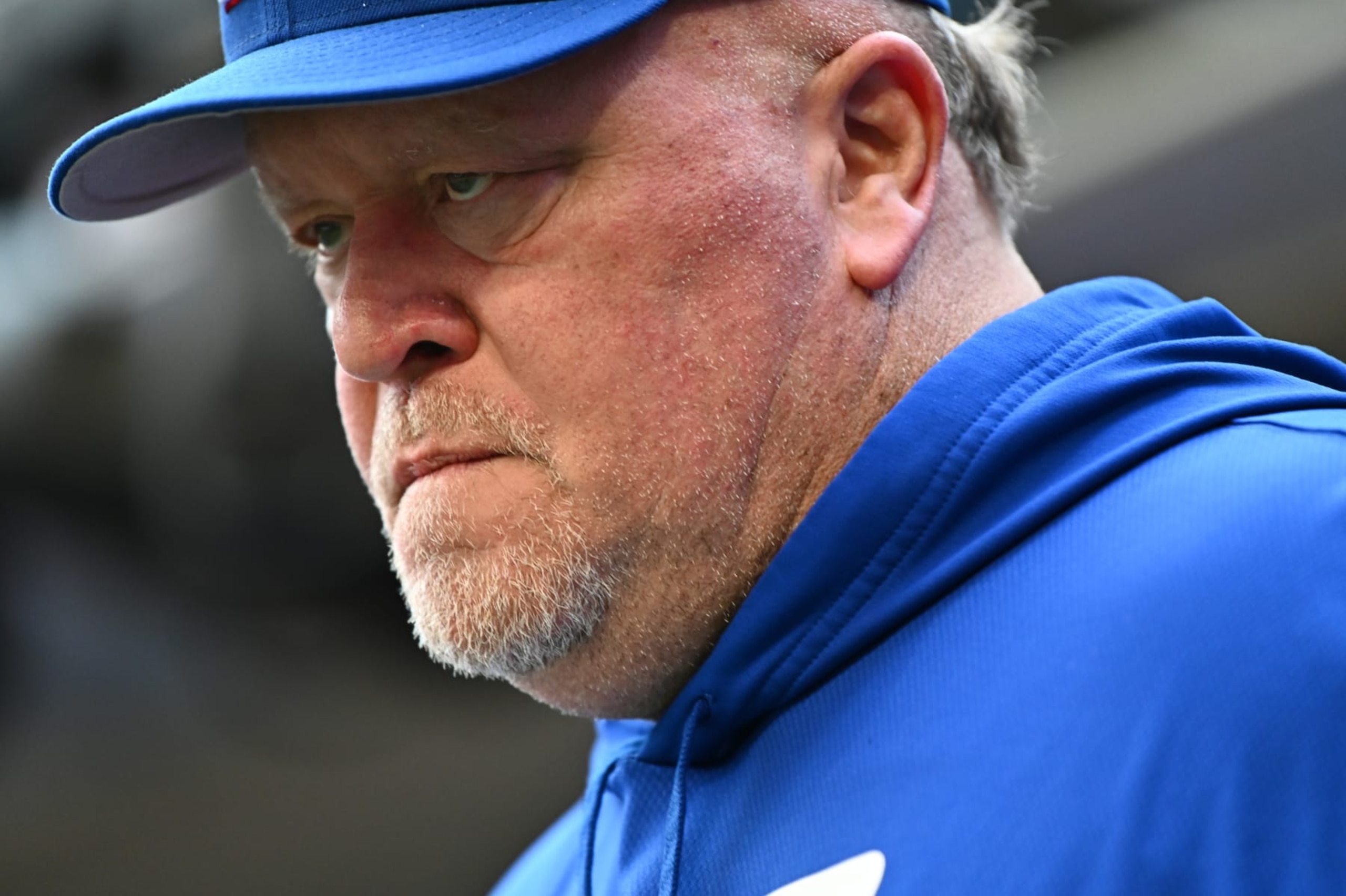 MINNEAPOLIS, MINNESOTA - JANUARY 15: New York Giants Don 'Wink' Martindale takes the field prior to the NFC Wild Card playoff game against the Minnesota Vikings at U.S. Bank Stadium on January 15, 2023 in Minneapolis, Minnesota. (Photo by Stephen Maturen/Getty Images)
