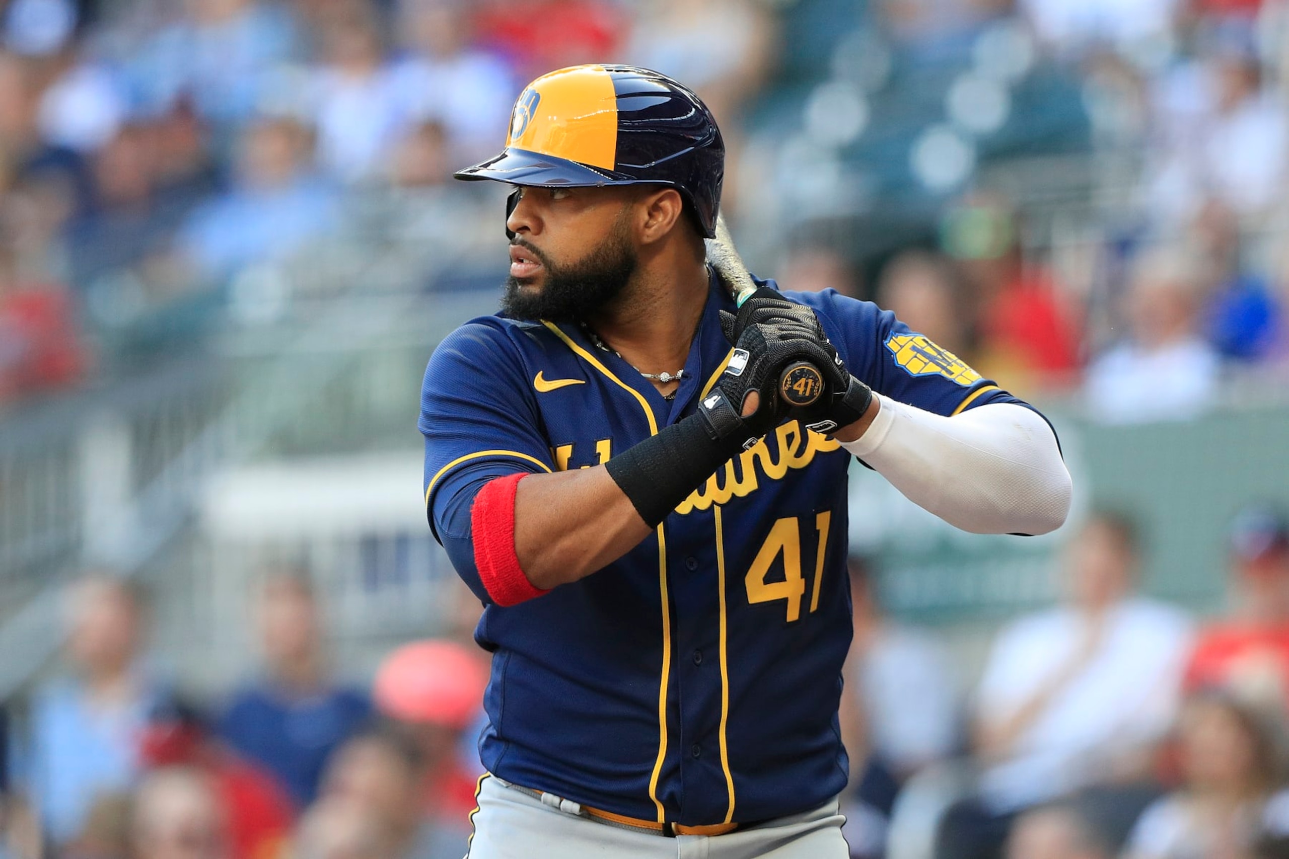 Milwaukee's Carlos Santana