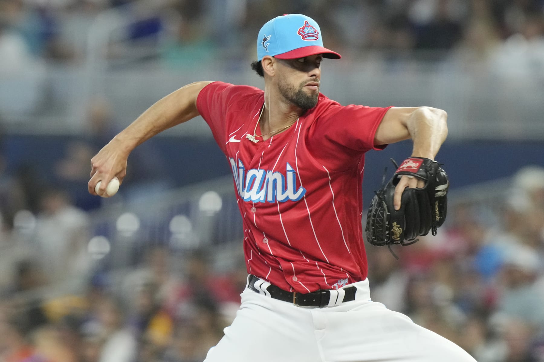 Miami's Jorge López 