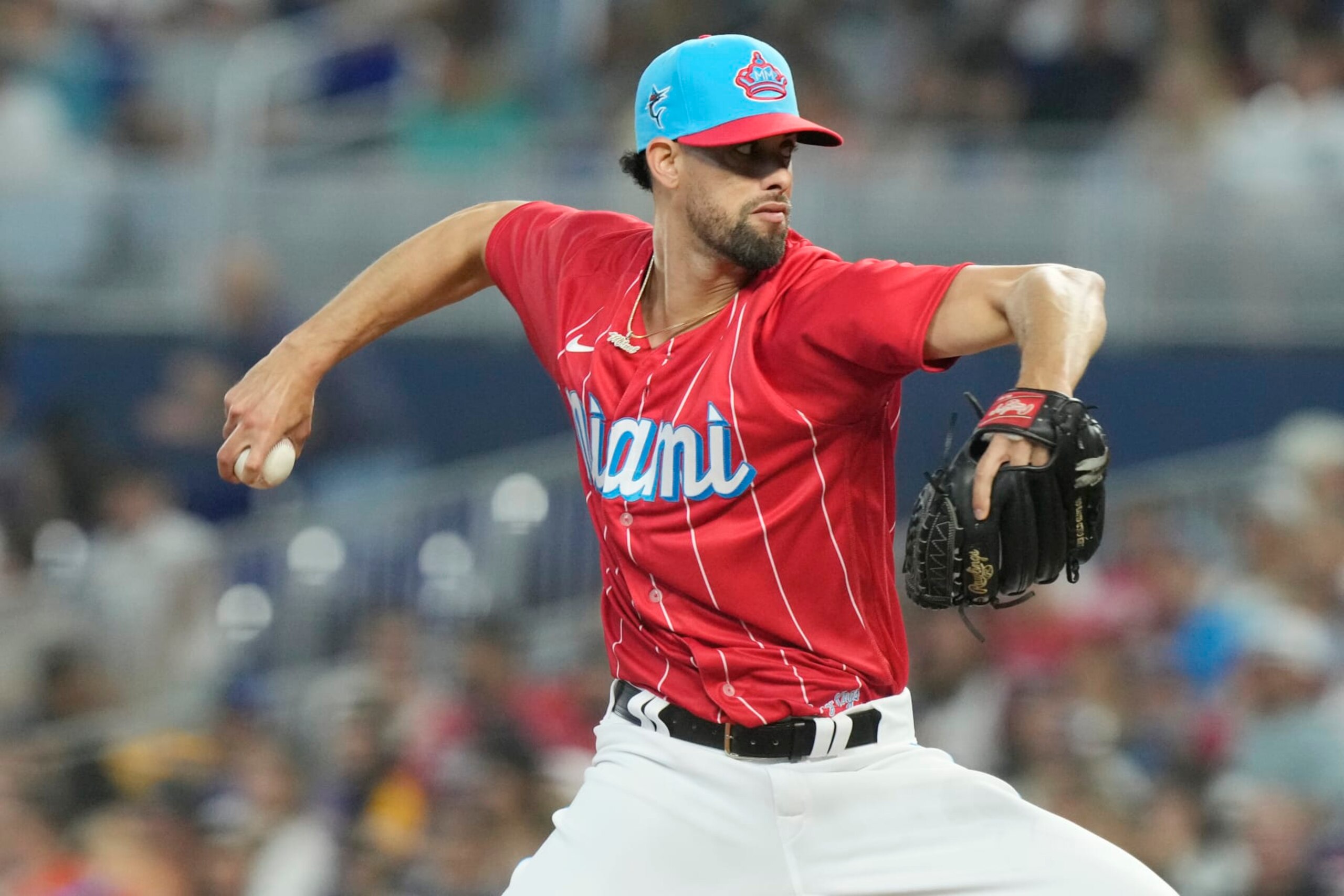 Miami's Jorge López 