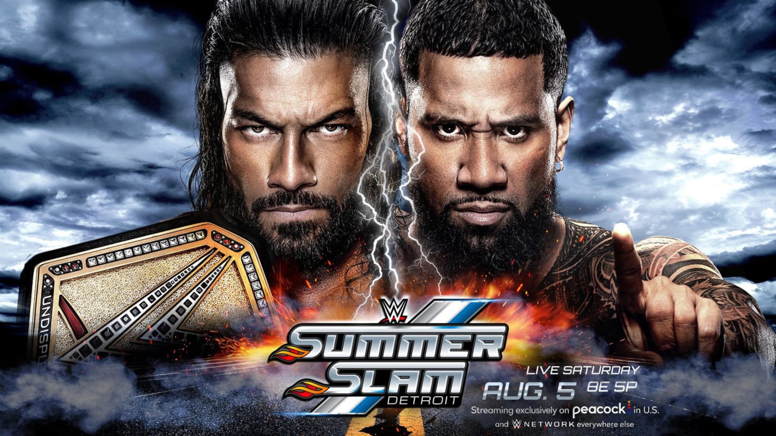 Roman Reigns and Jey Uso.