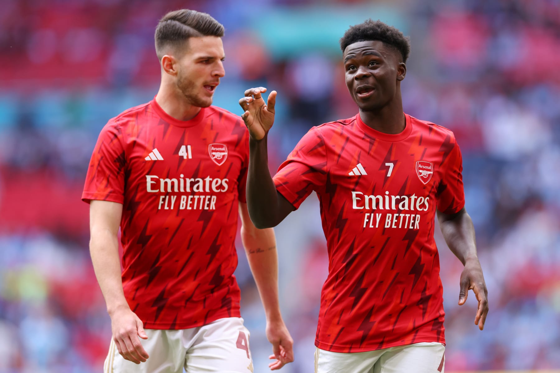 Declan Rice and Bukayo Saka will be two of Arsenal's most important players this season.