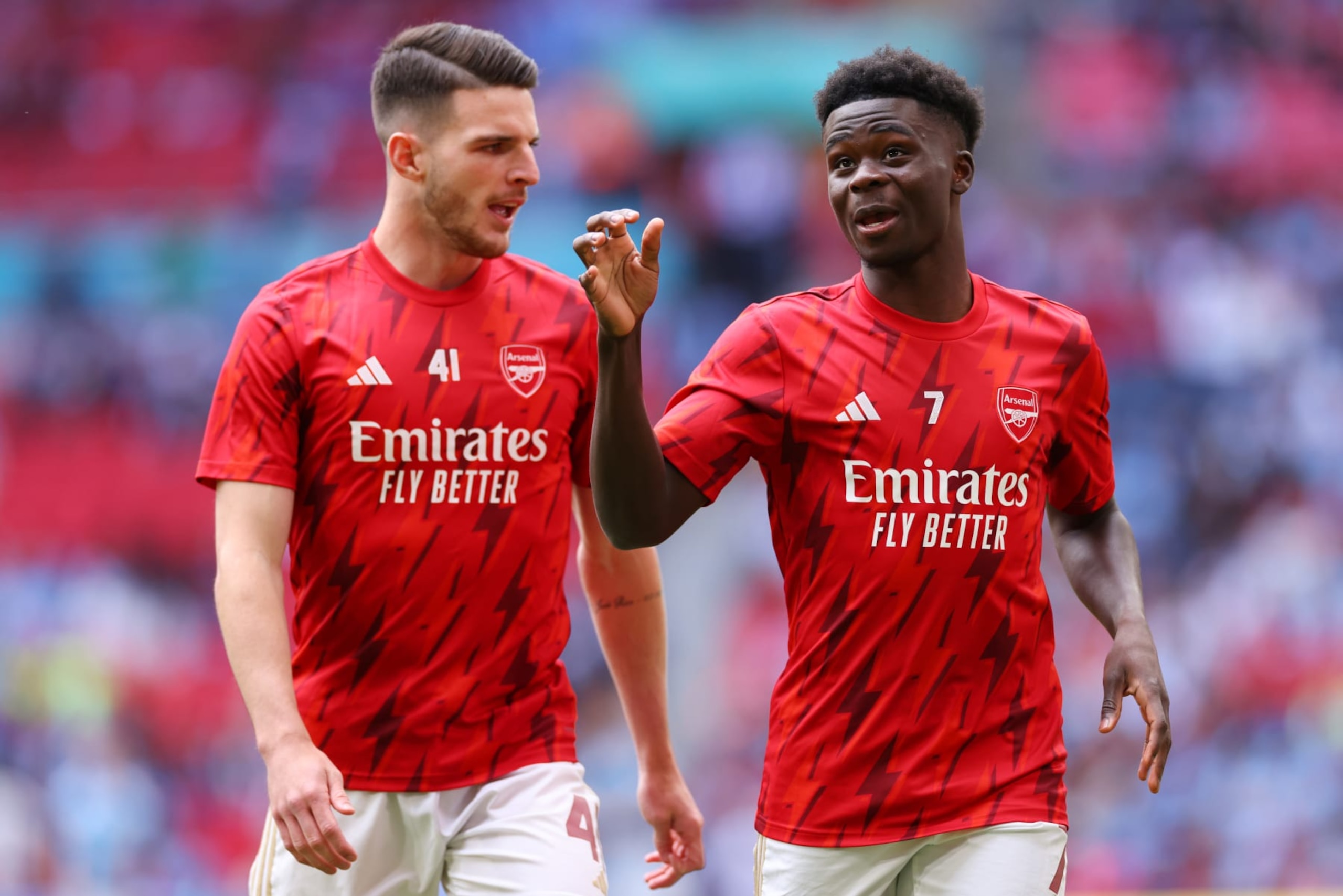 Declan Rice and Bukayo Saka will be two of Arsenal's most important players this season.