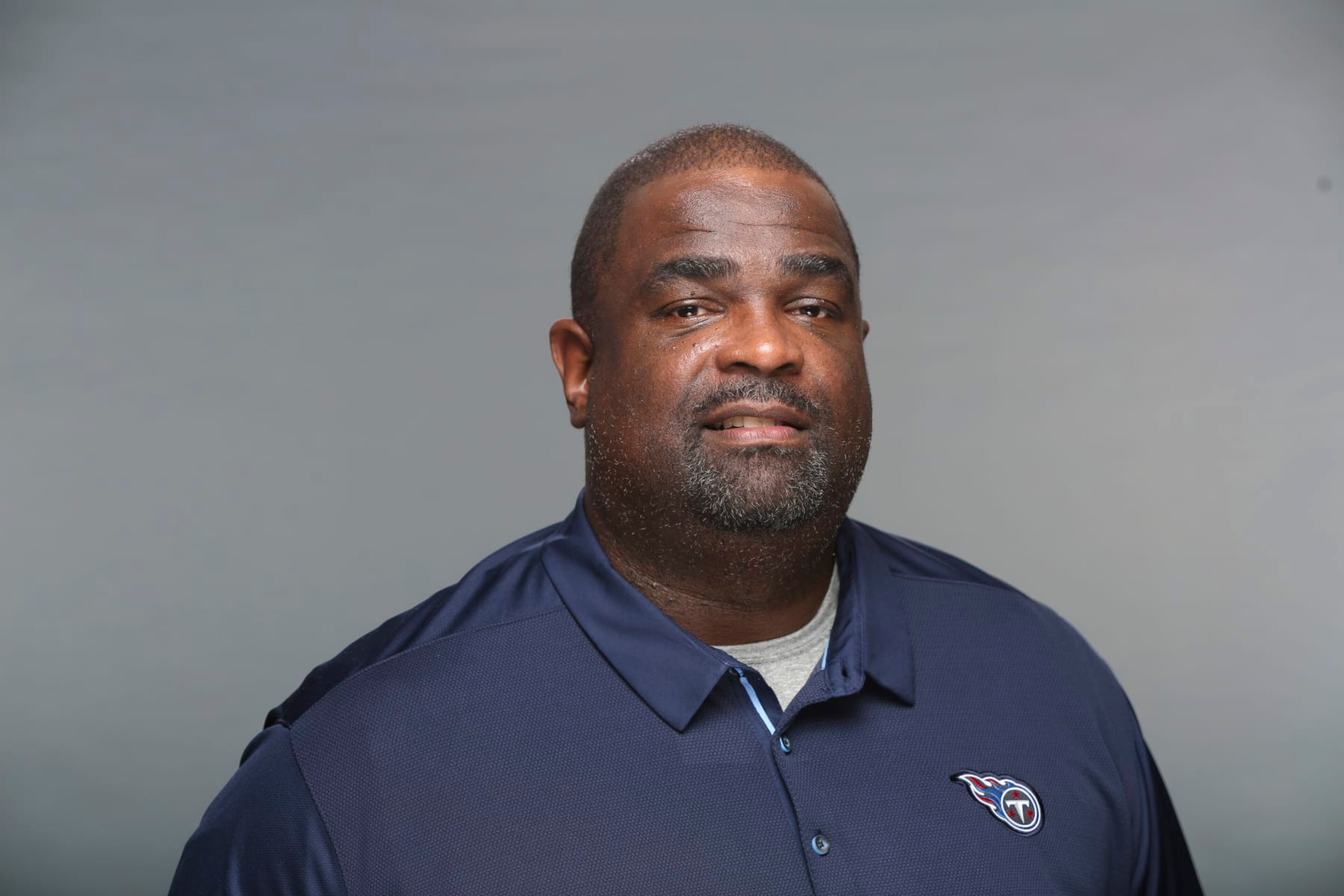 FILE - This is a June 30, 2023, photo showing Terrell Williams of the Tennessee Titans NFL football team. The Tennessee Titans are taking their efforts to expose minority candidates for bigger NFL jobs to a new step. Mike Vrabel announced Monday, Aug. 7, 2023 that Terrell Williams, their assistant head coach and defensive line assistant, will serve as acting head coach Saturday during the Titans' preseason opener in Chicago. (AP Photo/File) FILE - This is a June 30, 2023, photo showing Terrell Williams of the Tennessee Titans NFL football team. The Tennessee Titans are taking their efforts to expose minority candidates for bigger NFL jobs to a new step. Mike Vrabel announced Monday, Aug. 7, 2023 that Terrell Williams, their assistant head coach and defensive line assistant, will serve as acting head coach Saturday during the Titans' preseason opener in Chicago. (AP Photo/File)