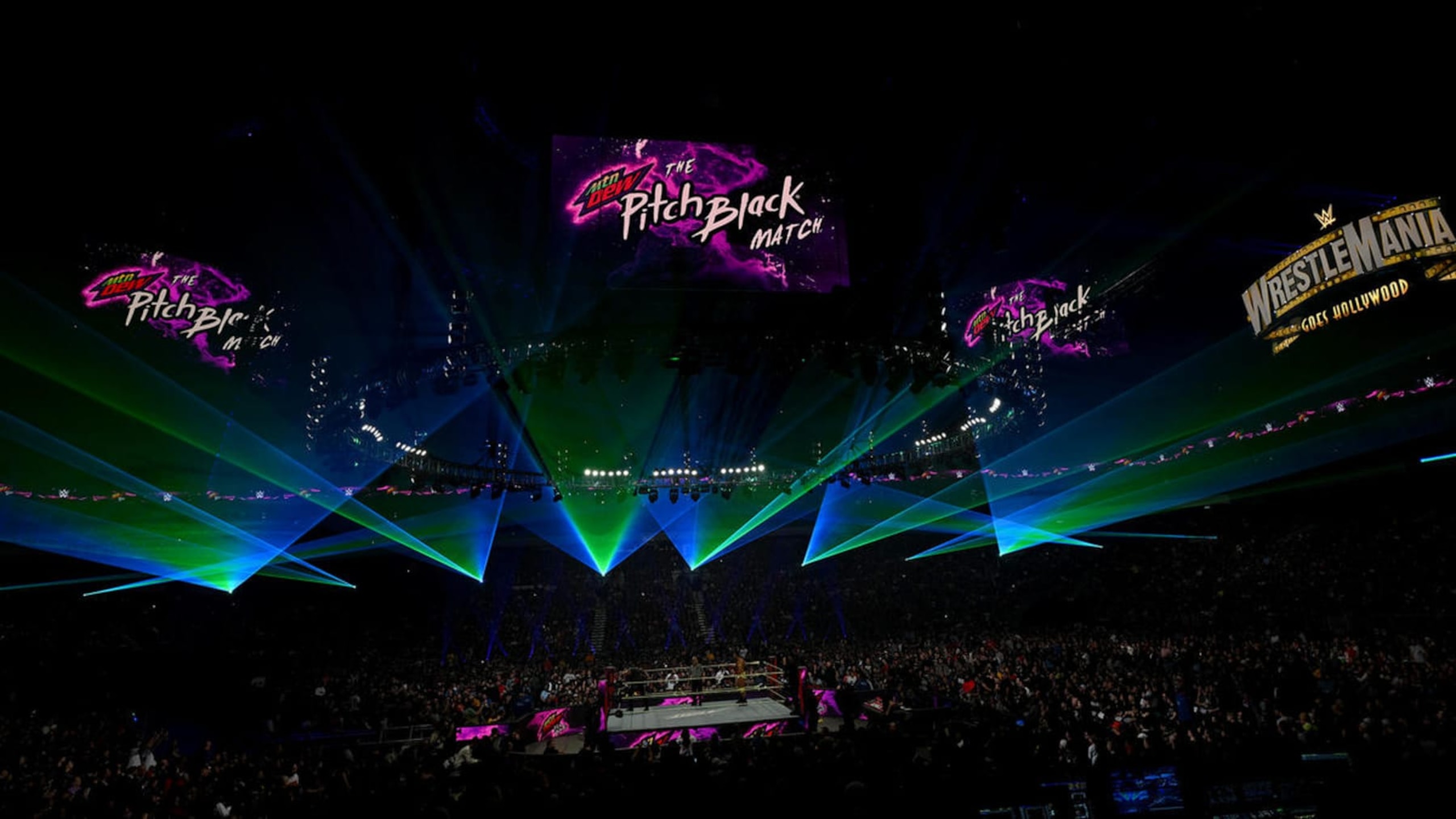 WWE's Pitch Black sponsorship at the Royal Rumble was a swing and a miss.