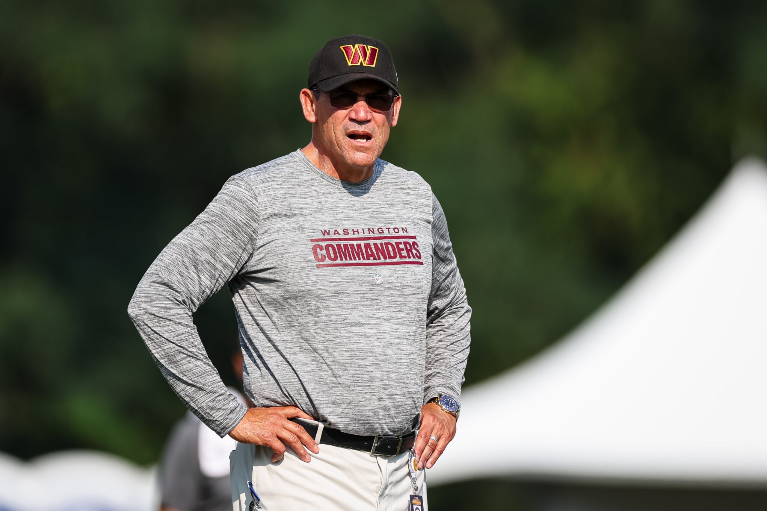 Commanders head coach Ron Rivera