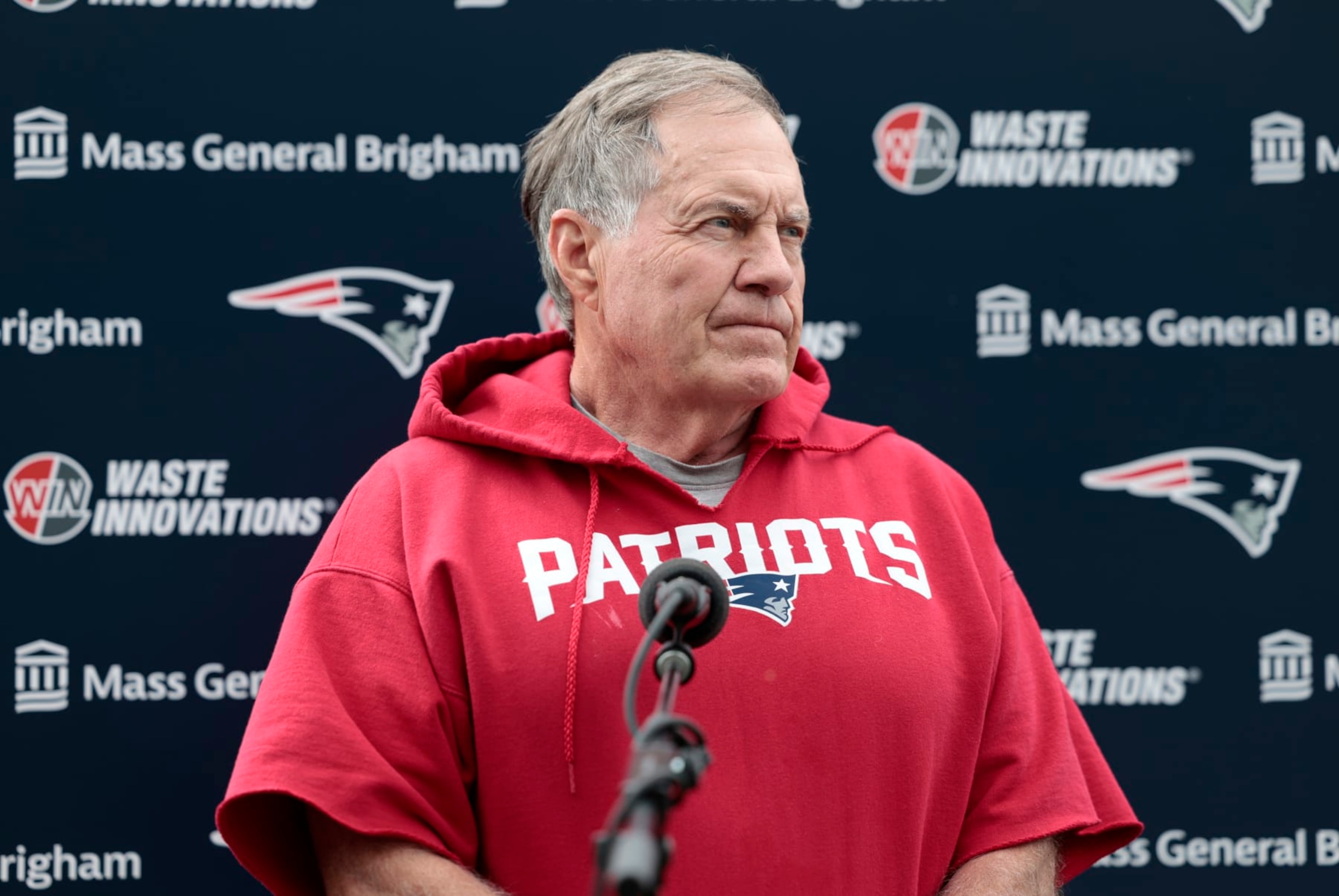 Patriots head coach and de facto general manager Bill Belichick