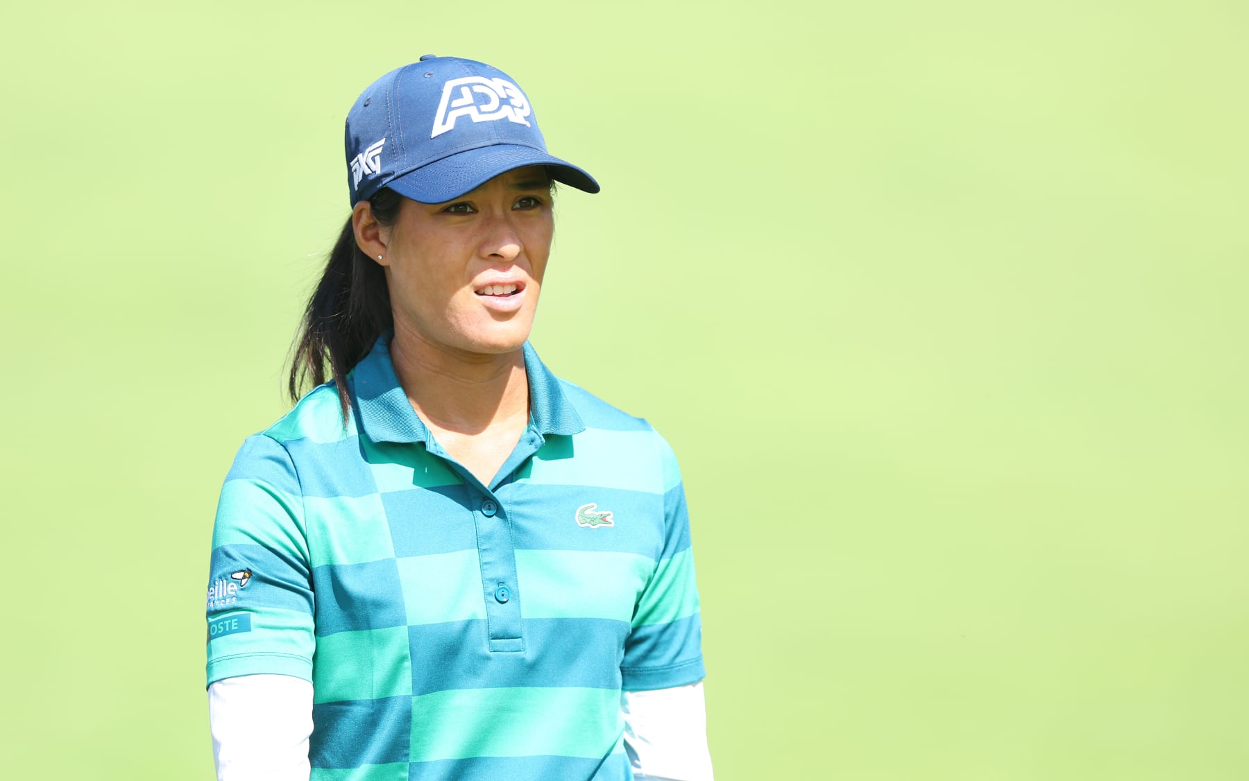 TADWORTH, ENGLAND - AUGUST 09: Celine Boutier of France in action during the Pro Am event prior to the AIG Women's Open at Walton Heath Golf Club on August 09, 2023 in Tadworth, England. (Photo by Andrew Redington/Getty Images)