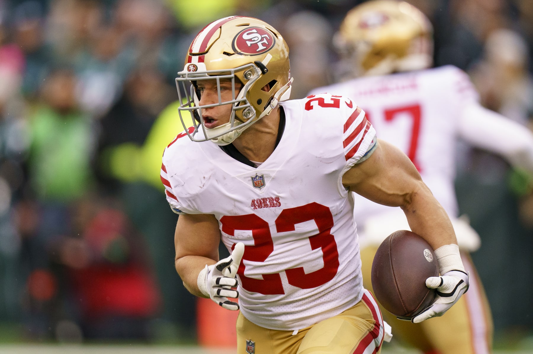 49ers RB Christian McCaffrey
