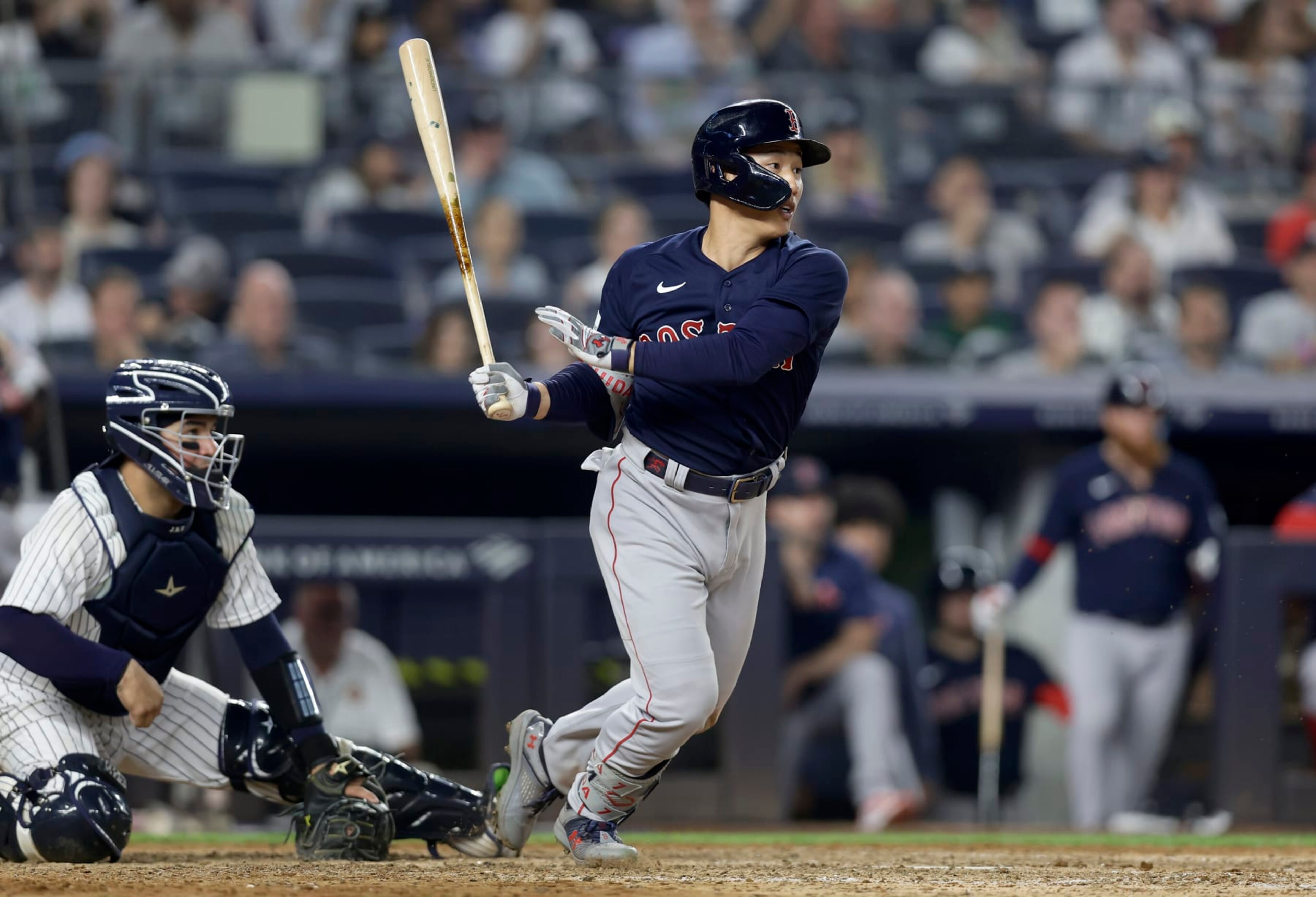 The Red Sox will visit the Yankees this upcoming weekend.