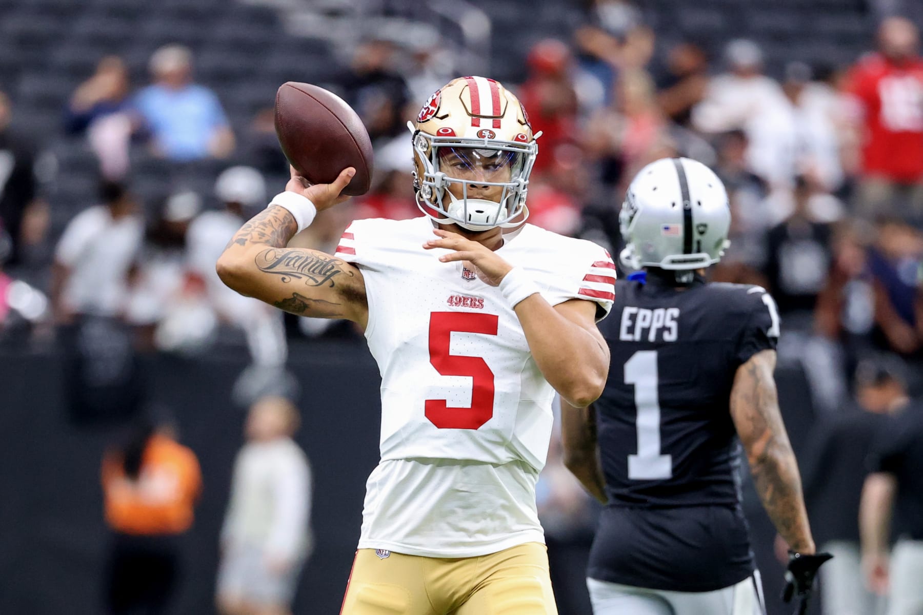 49ers QB Trey Lance