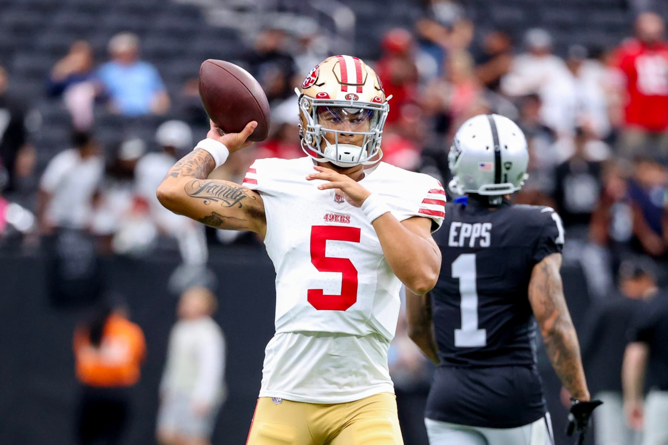 49ers QB Trey Lance