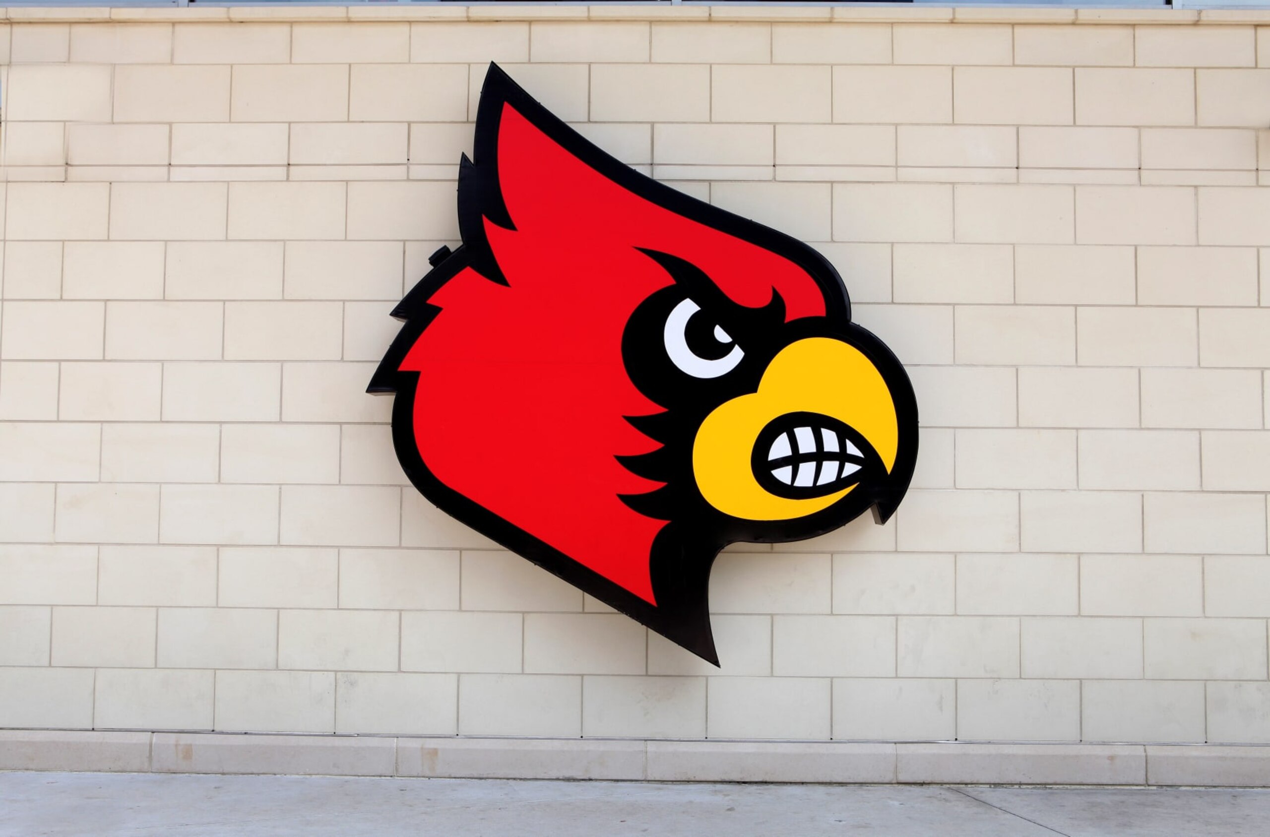 LOUISVILLE, KY - MAY 30: Louisville Cardinals logo at KFC Yum Center, home of the Louisville Cardinals basketball team on May 30, 2014 in Louisville, Kentucky. (Photo By Raymond Boyd/Getty Images)
LOUISVILLE, KY - MAY 30: Louisville Cardinals logo at KFC Yum Center, home of the Louisville Cardinals basketball team on May 30, 2014 in Louisville, Kentucky. (Photo By Raymond Boyd/Getty Images)
