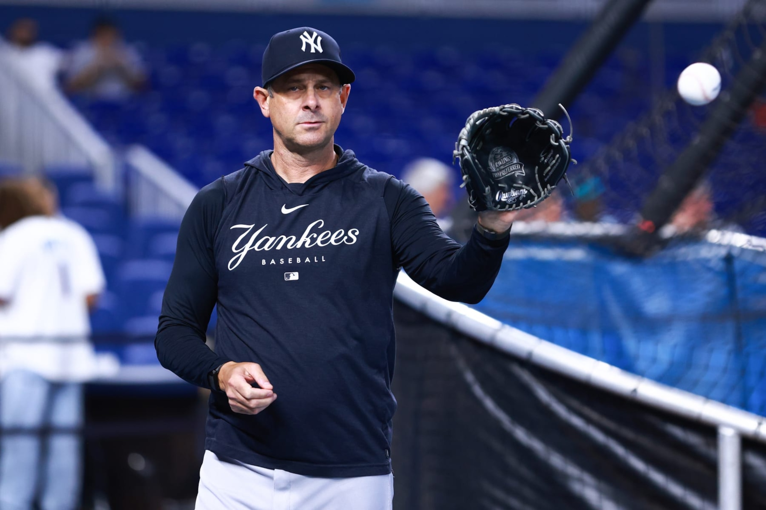 Yankees manager (for now) Aaron Boone