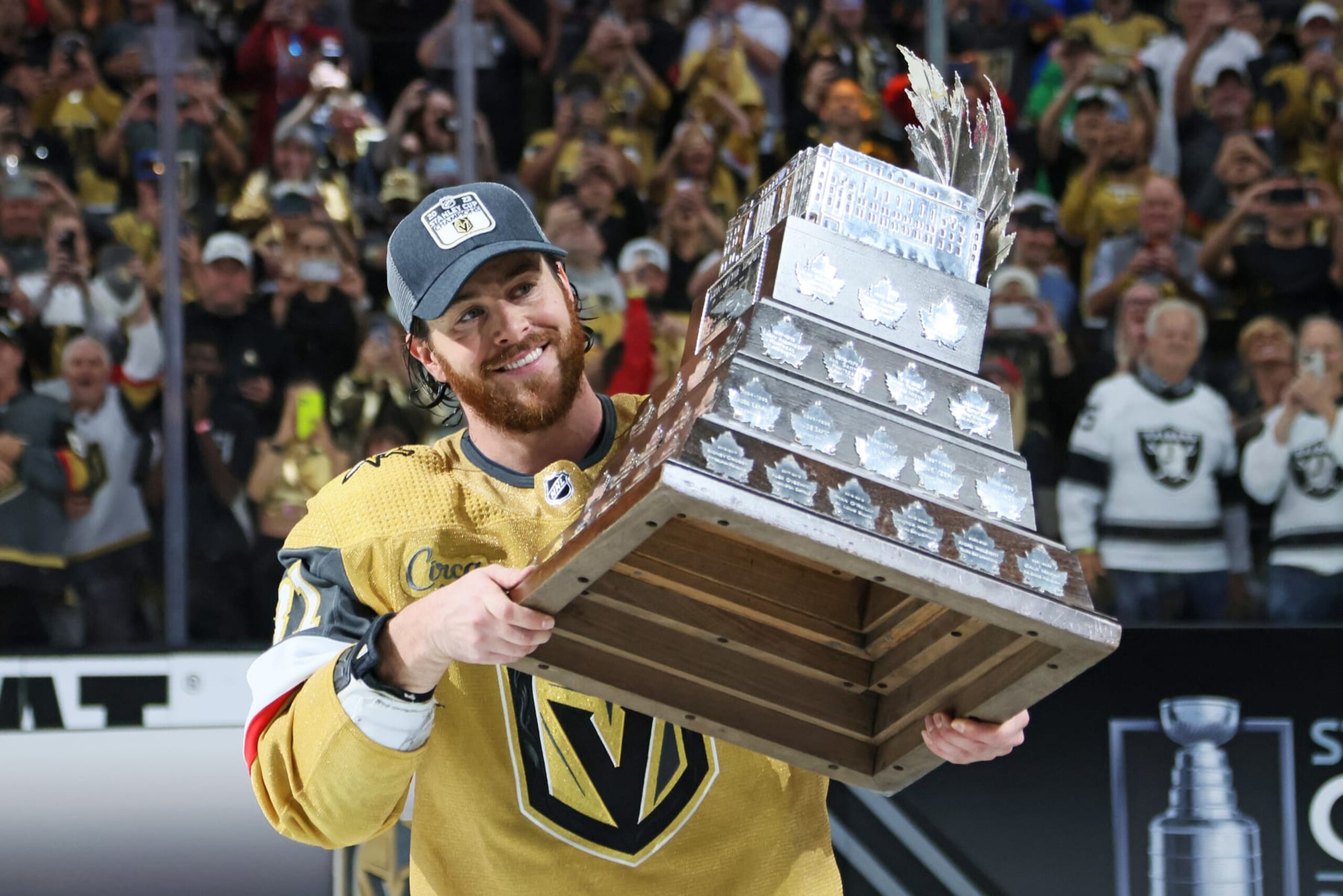 Vegas Golden Knights winger Jonathan Marchessault won the Conn Smythe Trophy as the 2023 playoff MVP.