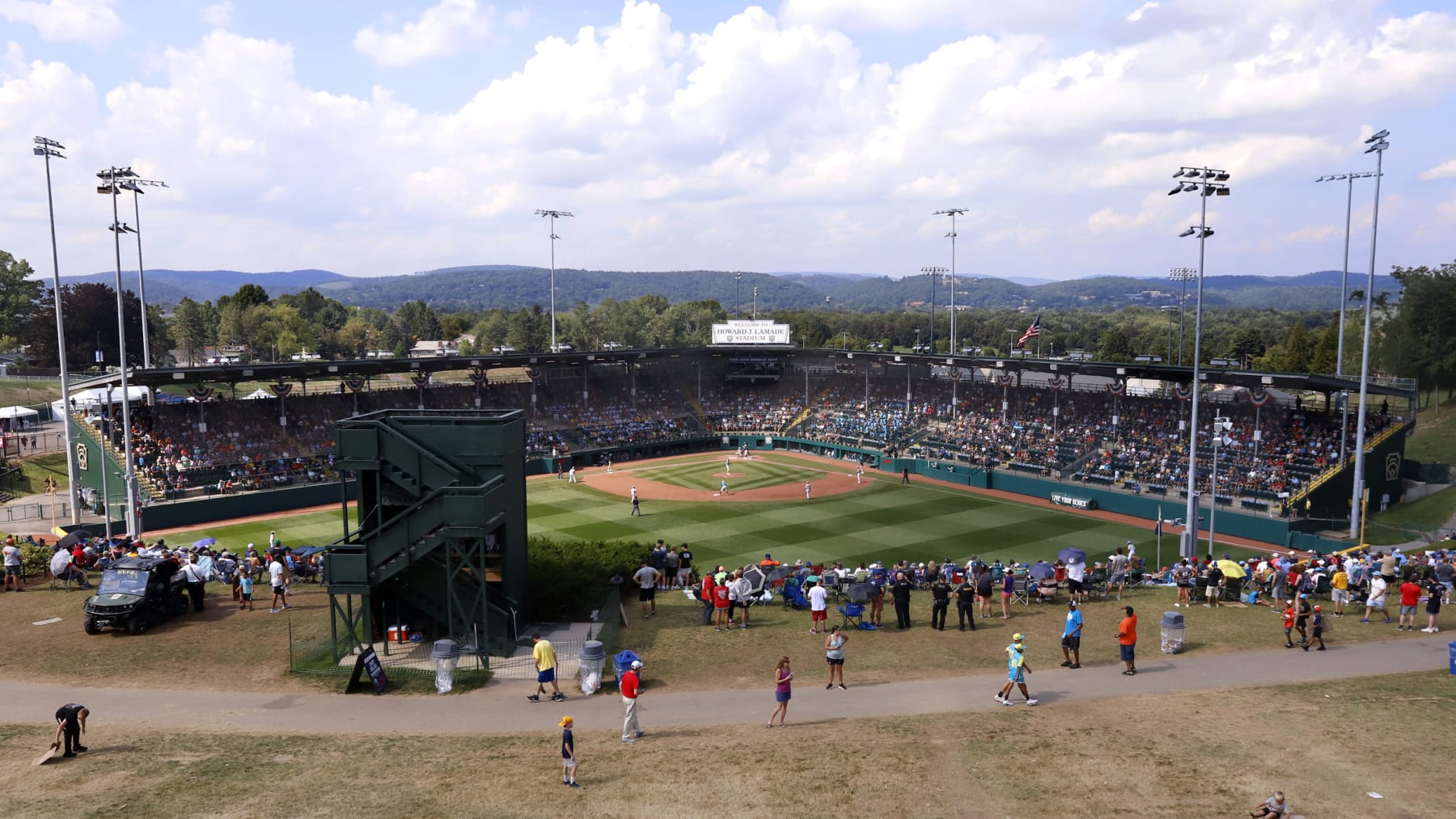 Honolulu plays Curacao in a Little League World Series Championship baseball game in South Williamsport, Pa., Sunday, Aug. 28, 2022. Honolulu won 13-3. (AP Photo/Tom E. Puskar)