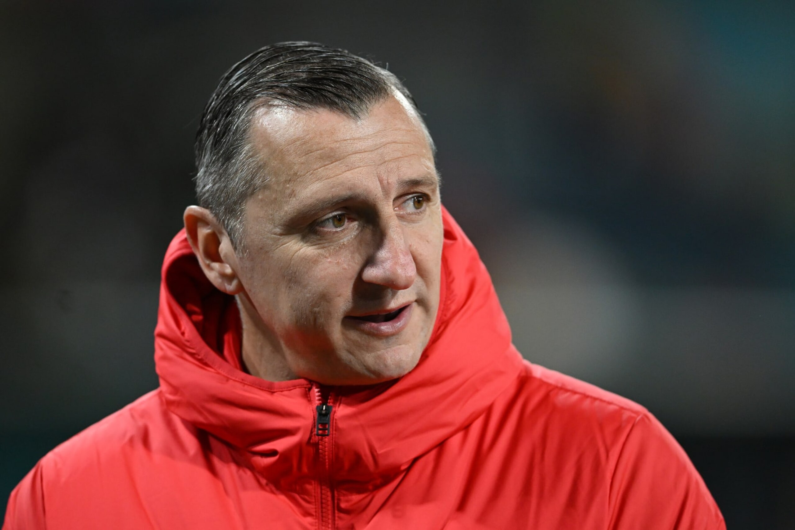 MELBOURNE, AUSTRALIA - AUGUST 06: Vlatko Andonovski, Head Coach of USA, is seen prior to the FIFA Women's World Cup Australia & New Zealand 2023 Round of 16 match between Sweden and USA at Melbourne Rectangular Stadium on August 06, 2023 in Melbourne / Naarm, Australia. (Photo by Quinn Rooney/Getty Images)