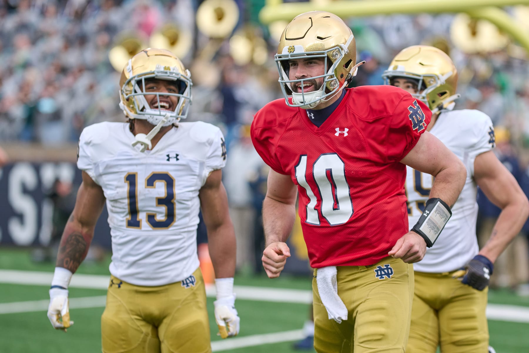 Notre Dame QB Sam Hartman