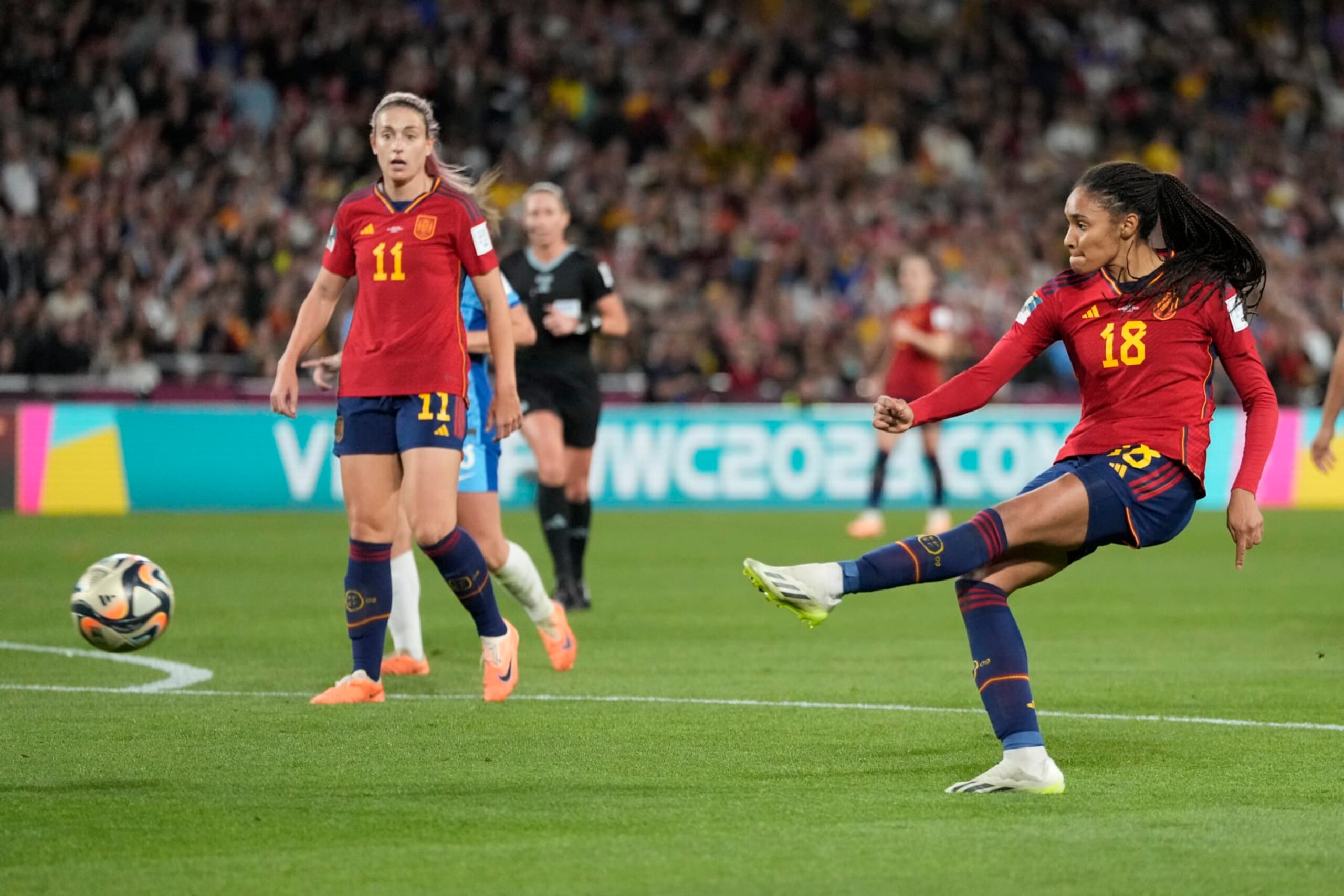 Salma Paralluelo powered Spain to its first Women's World Cup title.