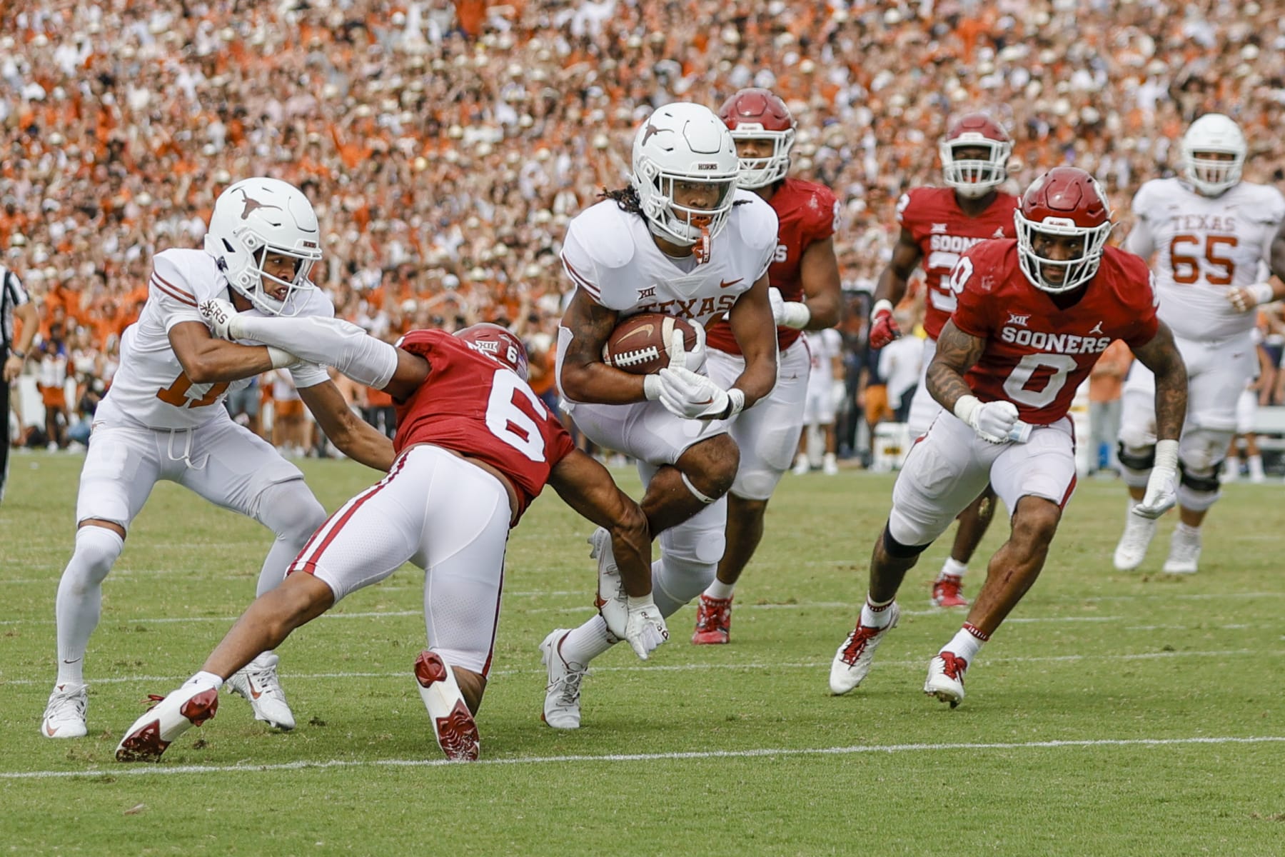 Oklahoma and Texas will join the SEC in 2024.