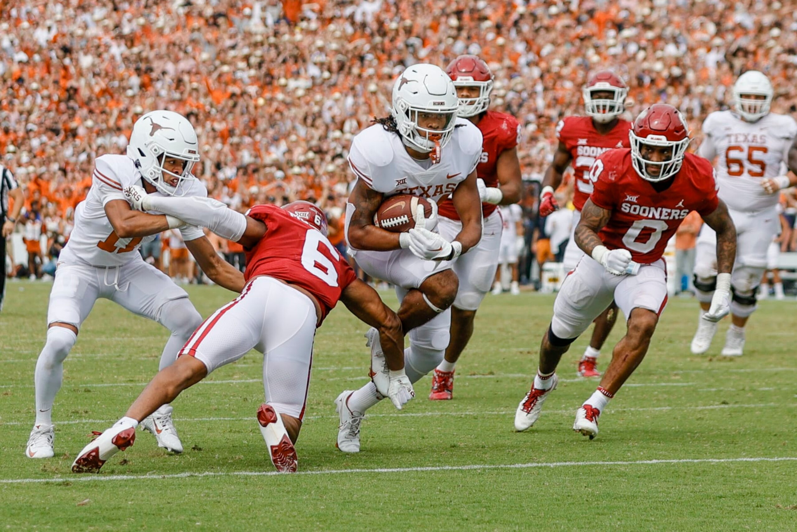 Oklahoma and Texas will join the SEC in 2024.