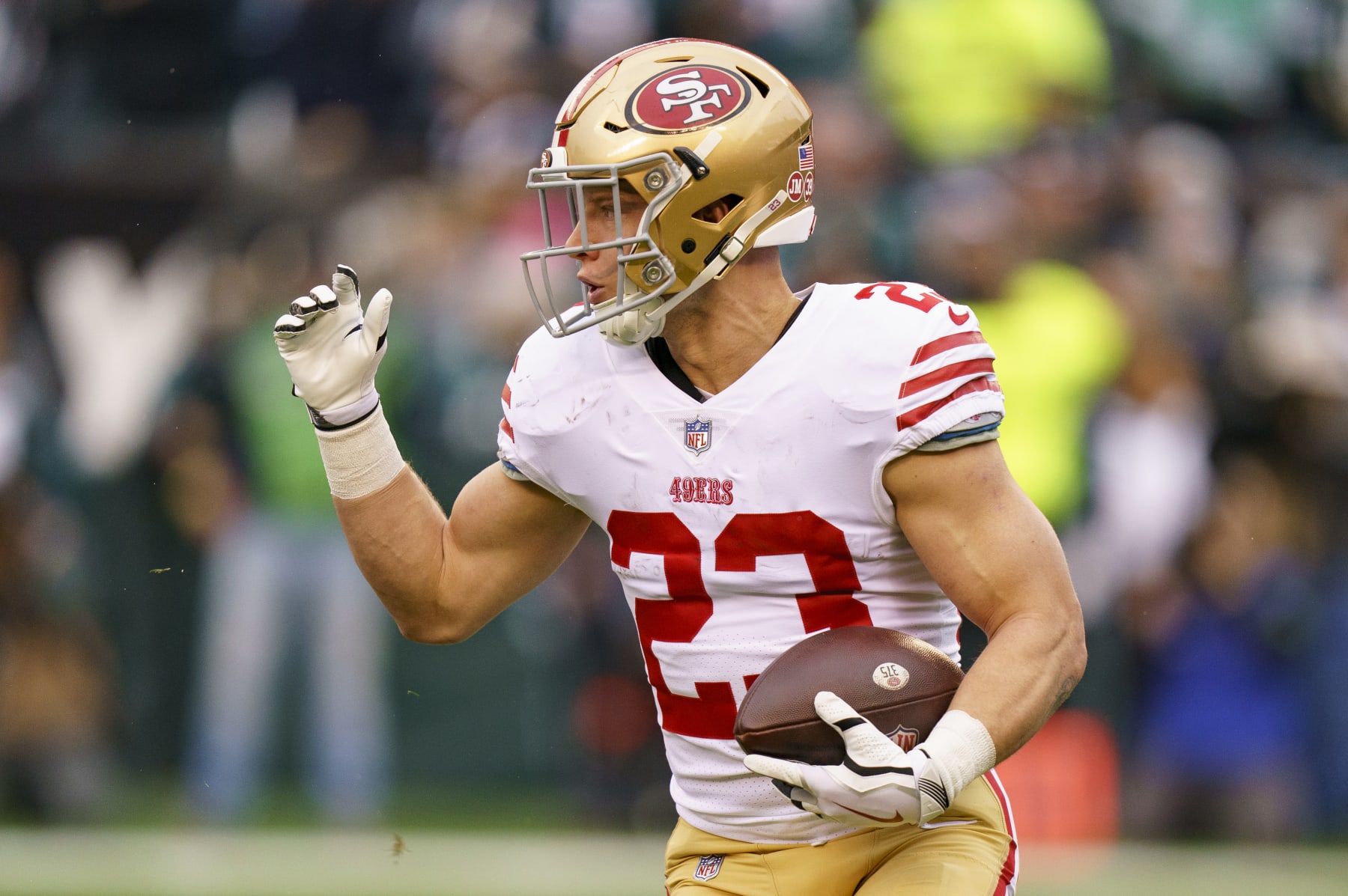49ers RB Christian McCaffrey