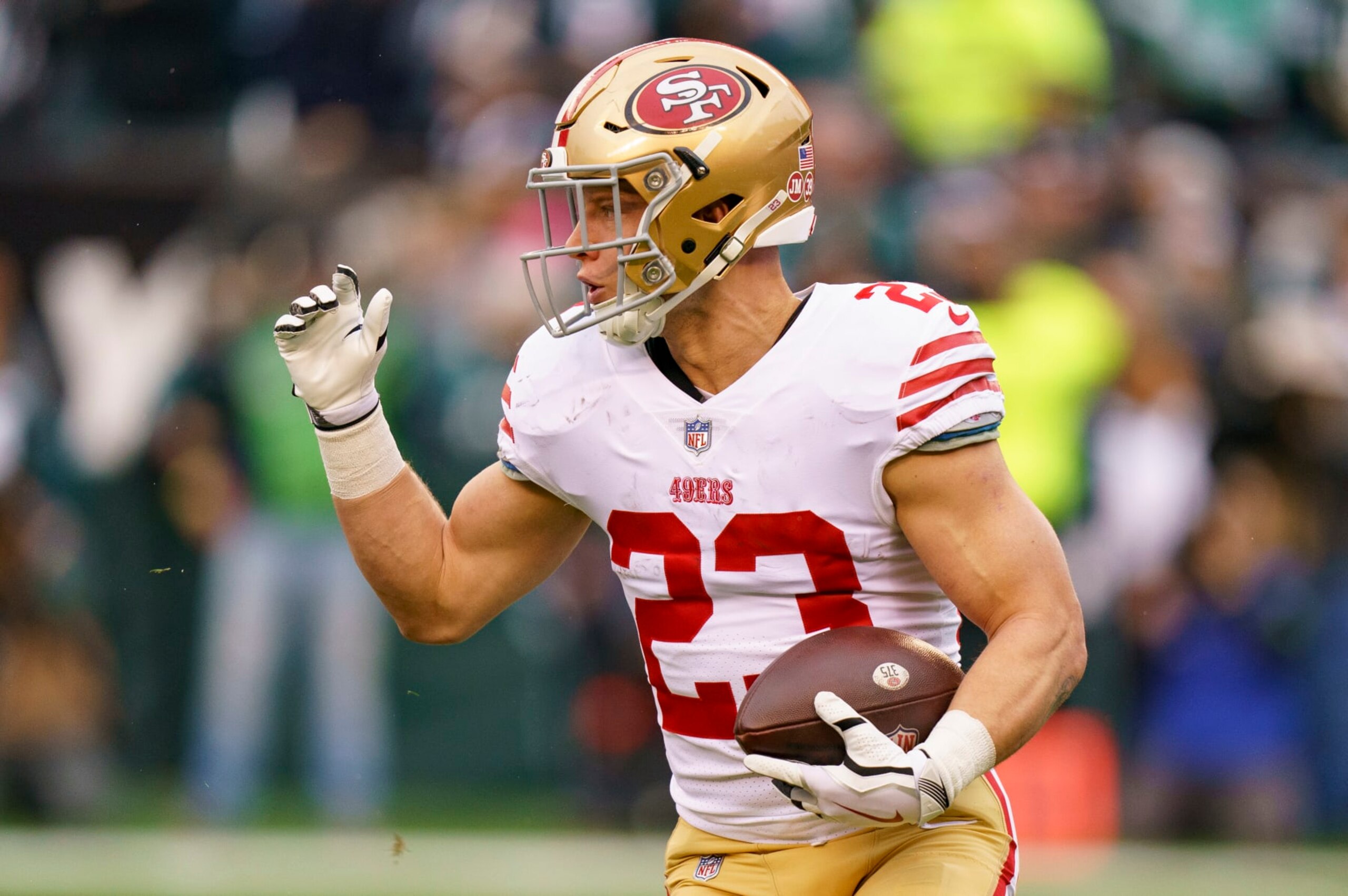 49ers RB Christian McCaffrey