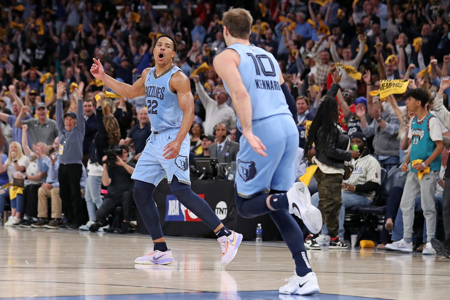 Desmond Bane and Luke Kennard