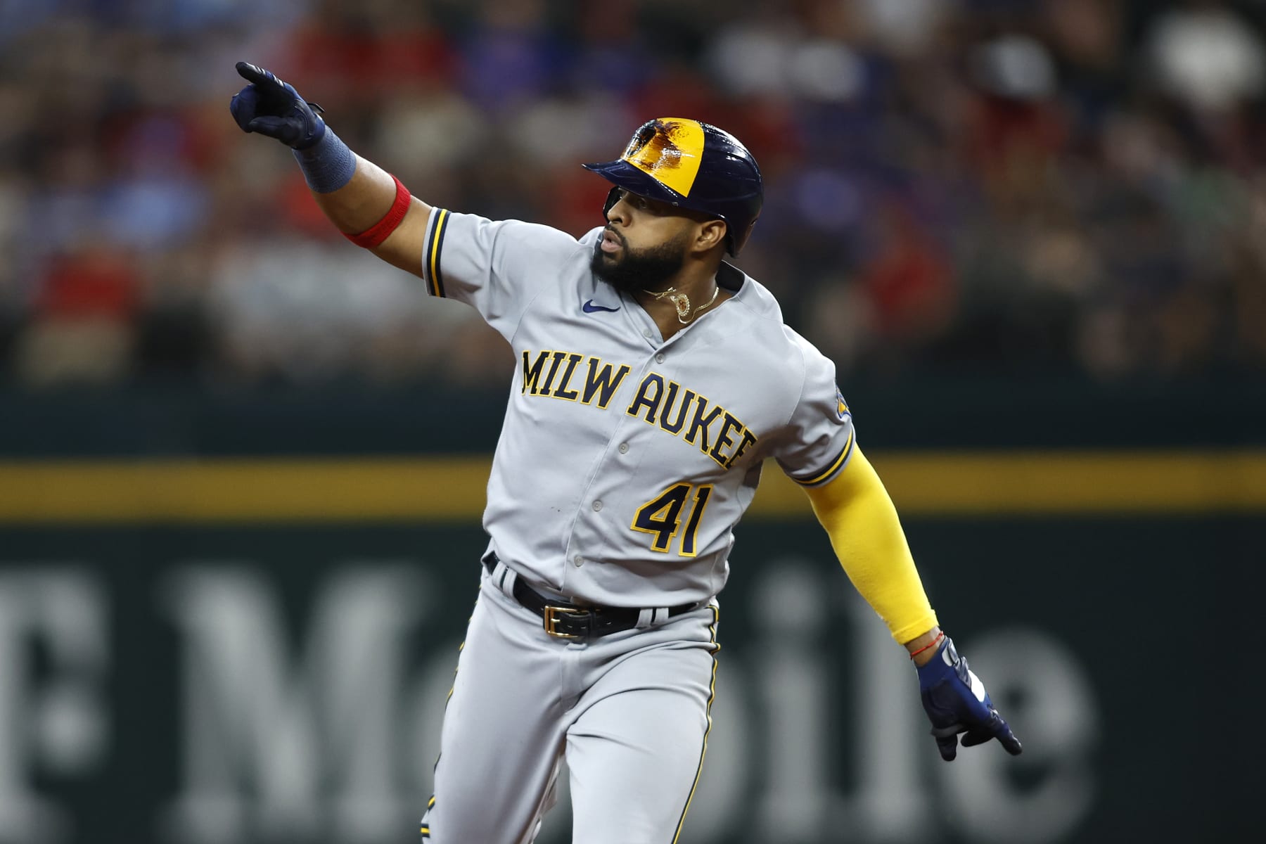 Milwaukee's Carlos Santana