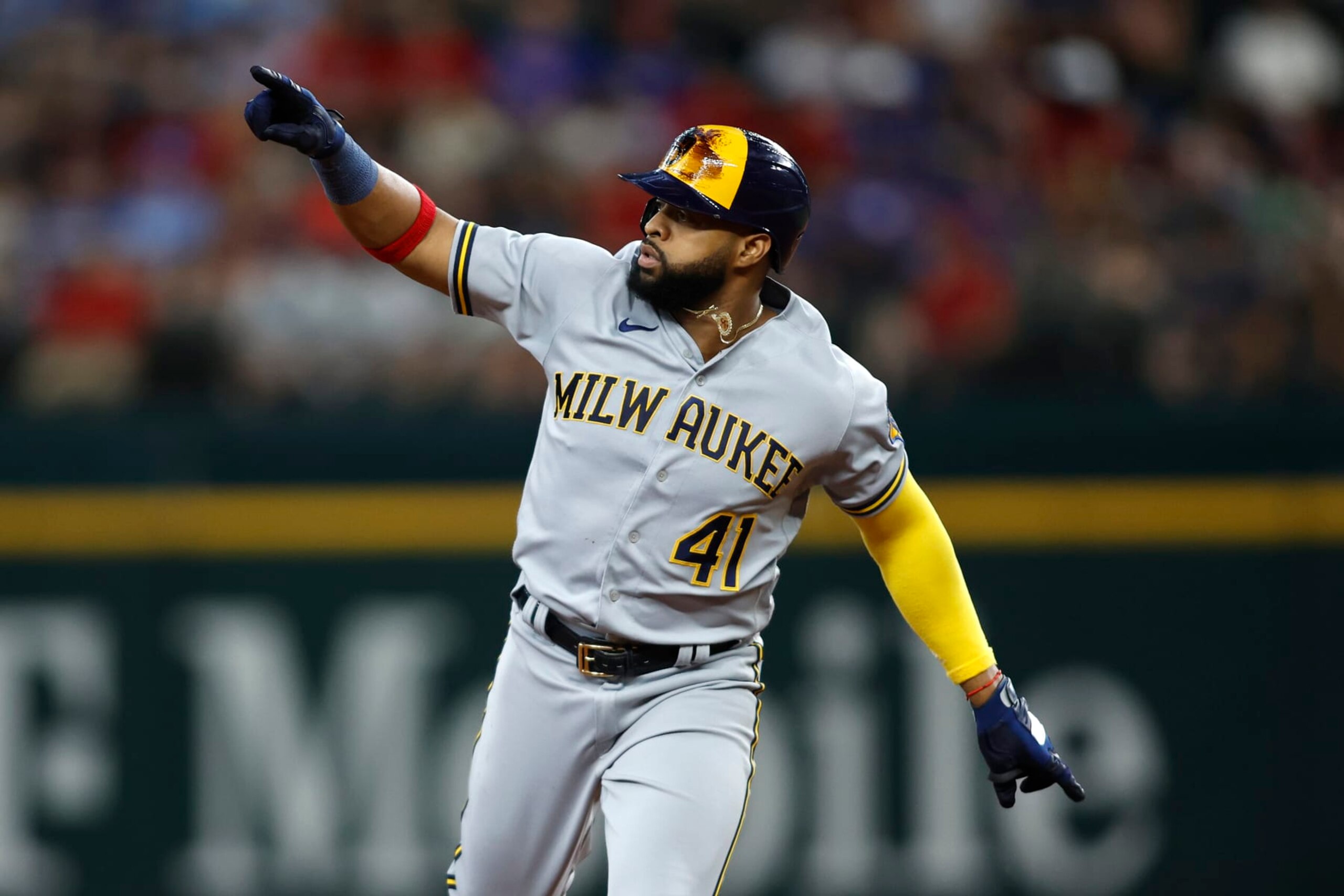 Milwaukee's Carlos Santana