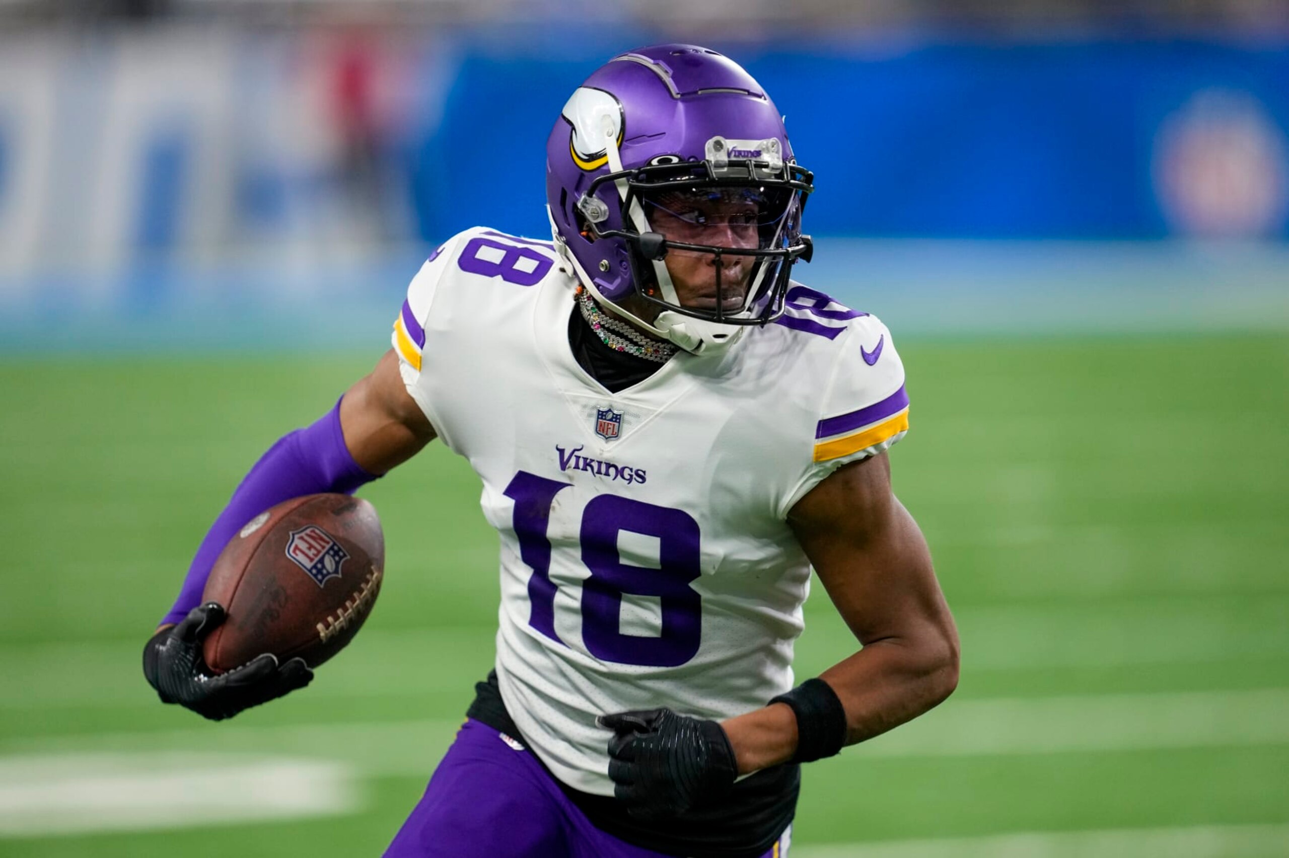 Vikings WR Justin Jefferson Vikings WR Justin Jefferson