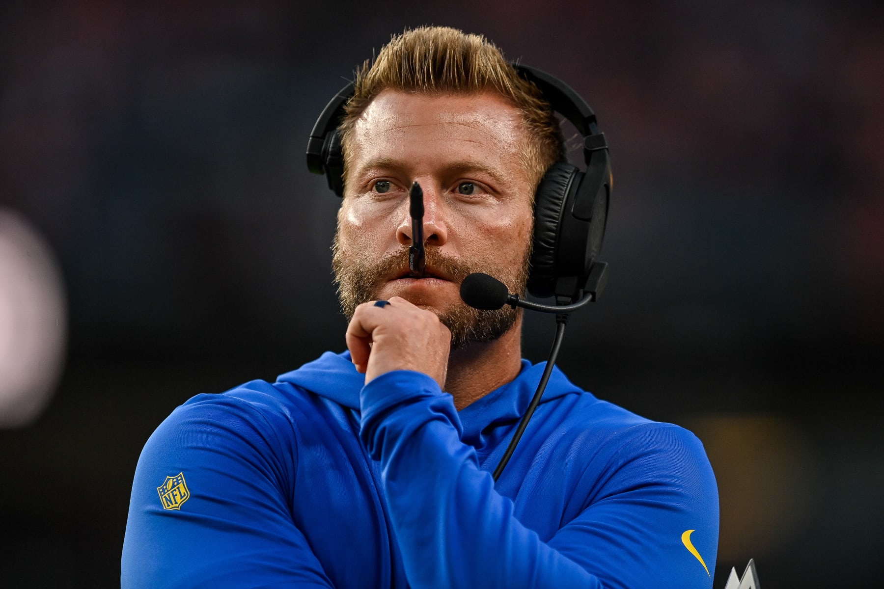 Rams head coach Sean McVay