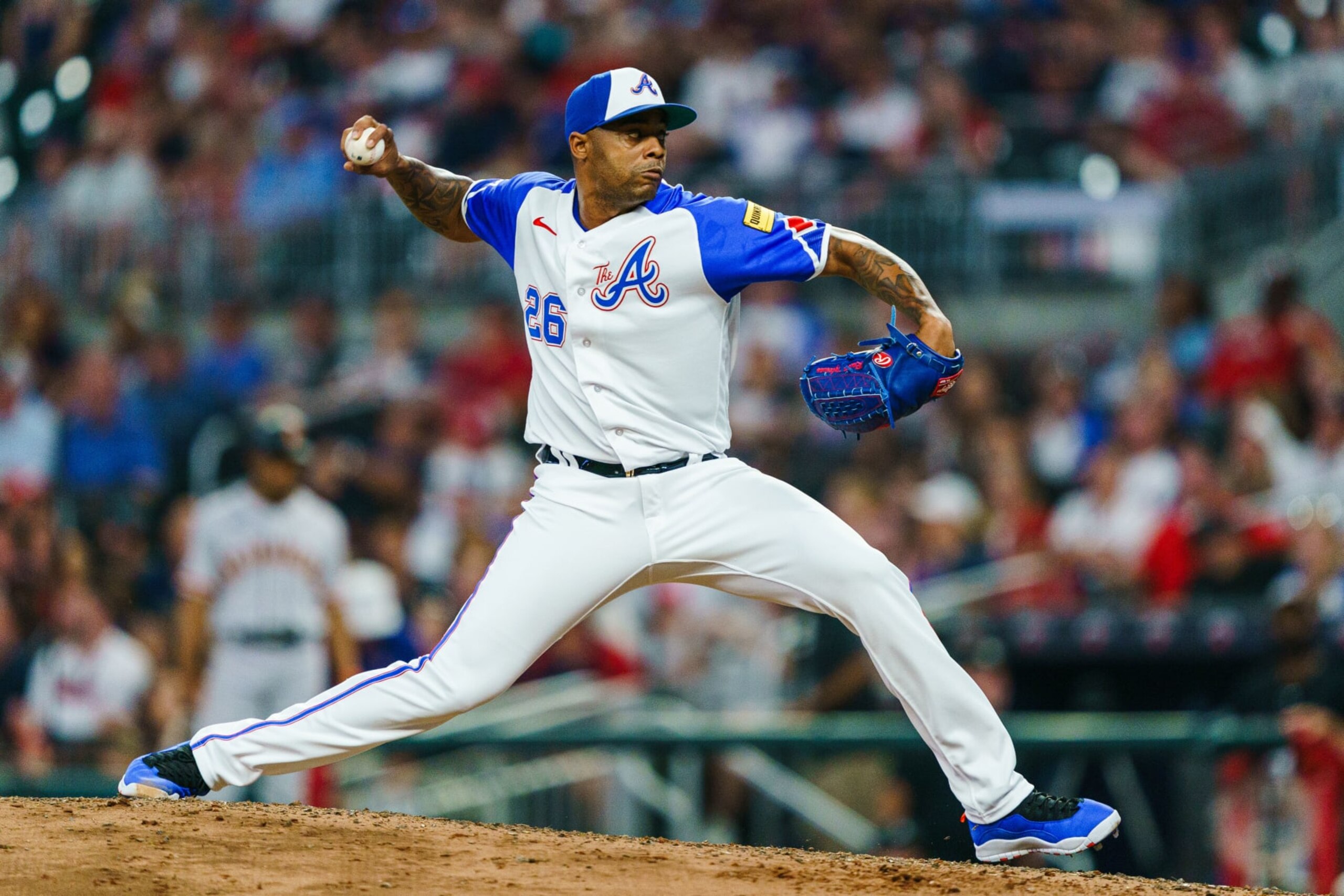 Atlanta's Raisel Iglesias Atlanta's Raisel Iglesias