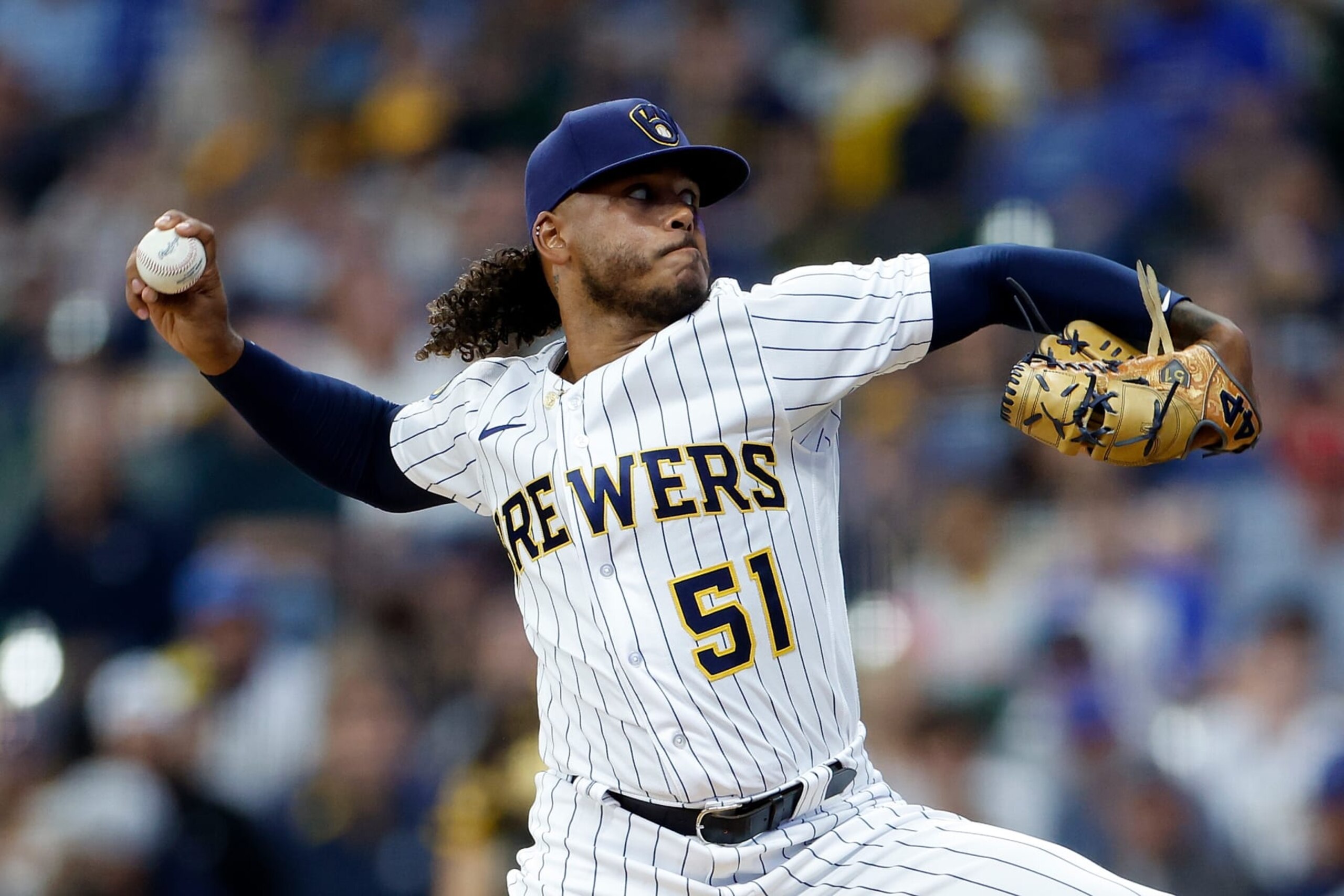 Milwaukee's Freddy Peralta Milwaukee's Freddy Peralta