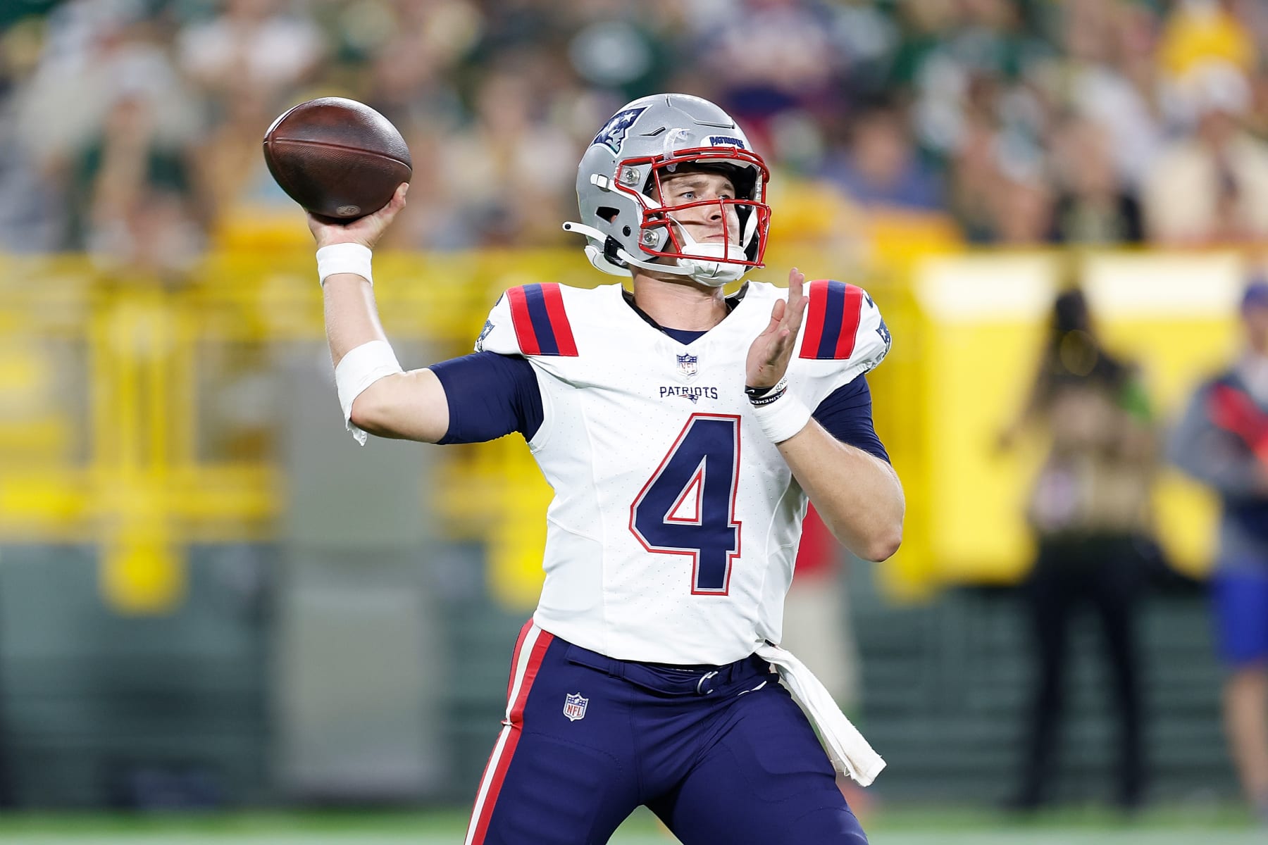 Quarterback Bailey Zappe