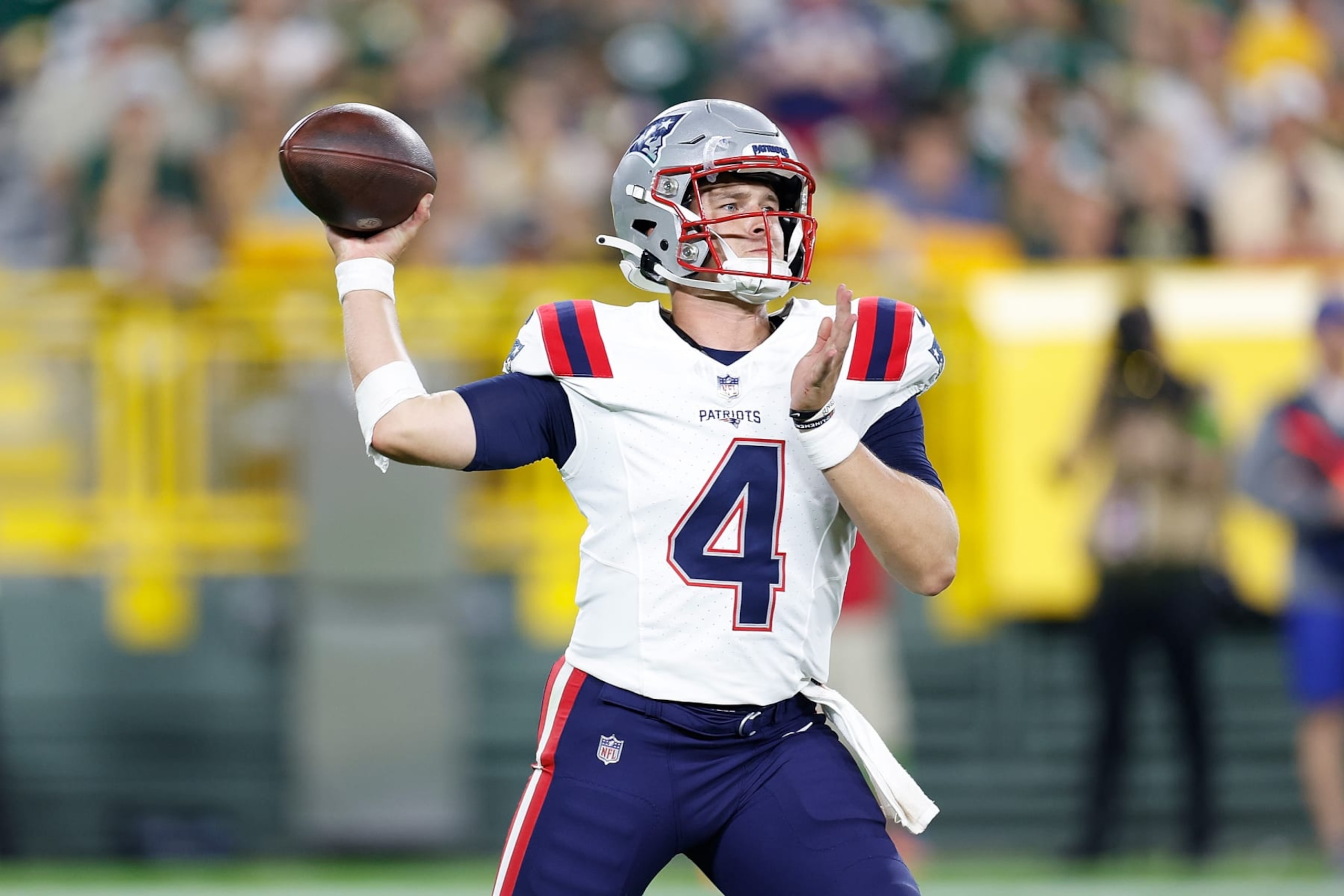 Quarterback Bailey Zappe