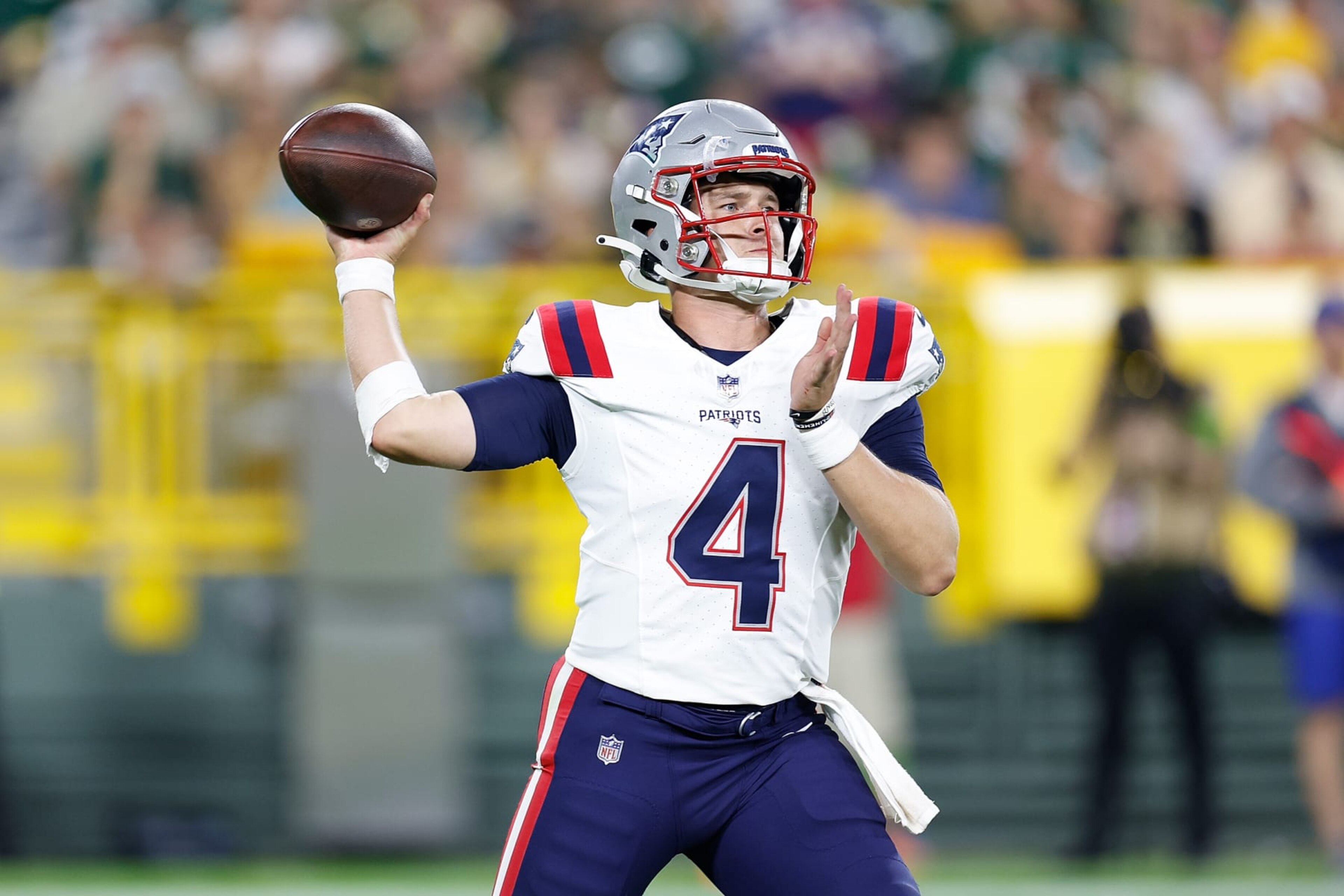 Quarterback Bailey Zappe