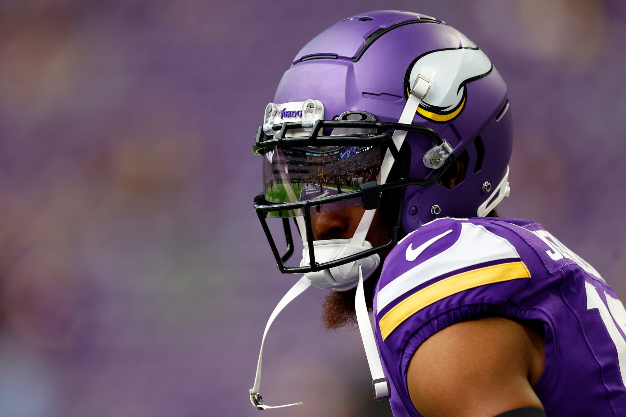 Vikings WR Justin Jefferson Vikings WR Justin Jefferson