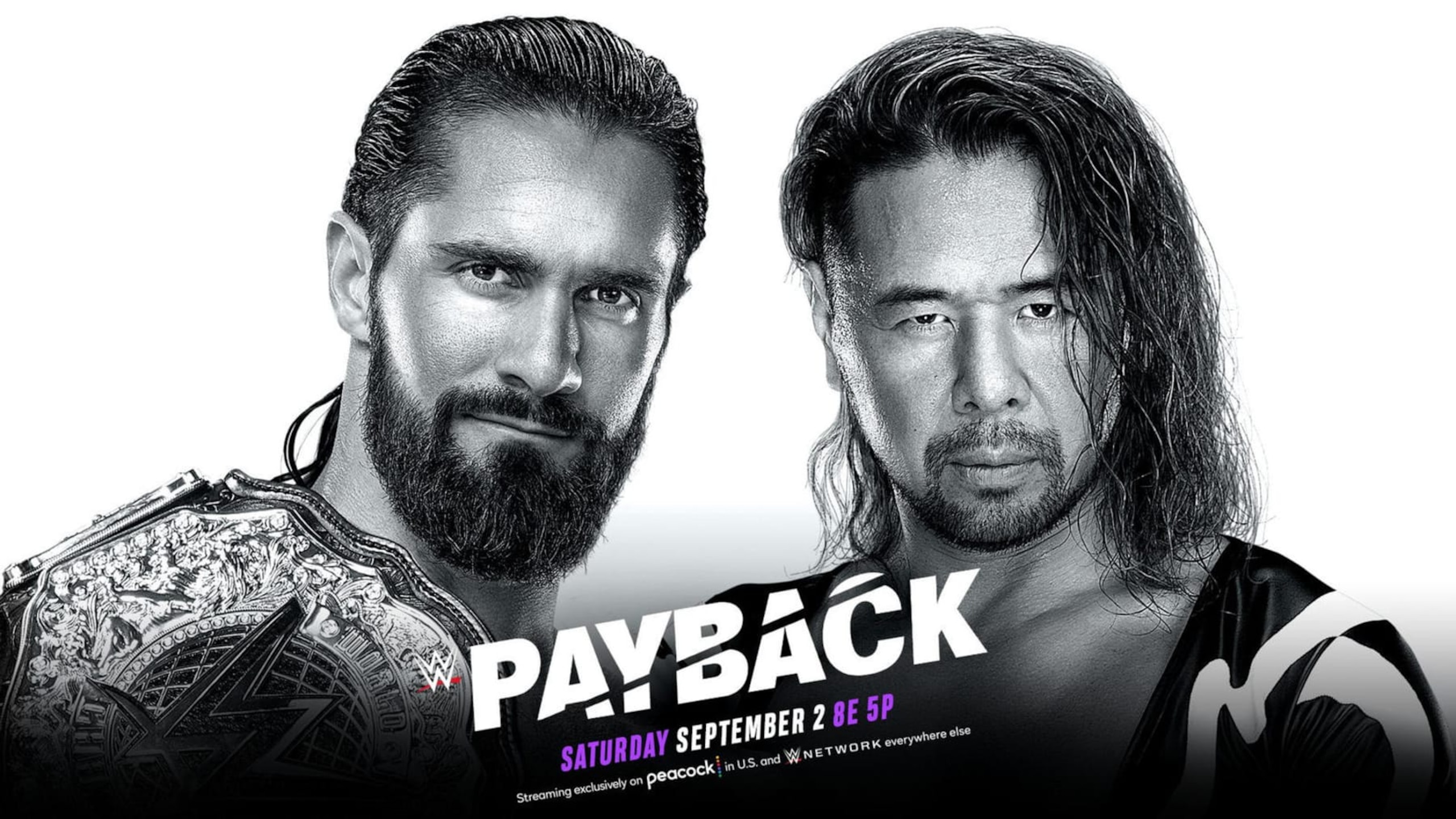 Seth Rollins and Shinsuke Nakamura.