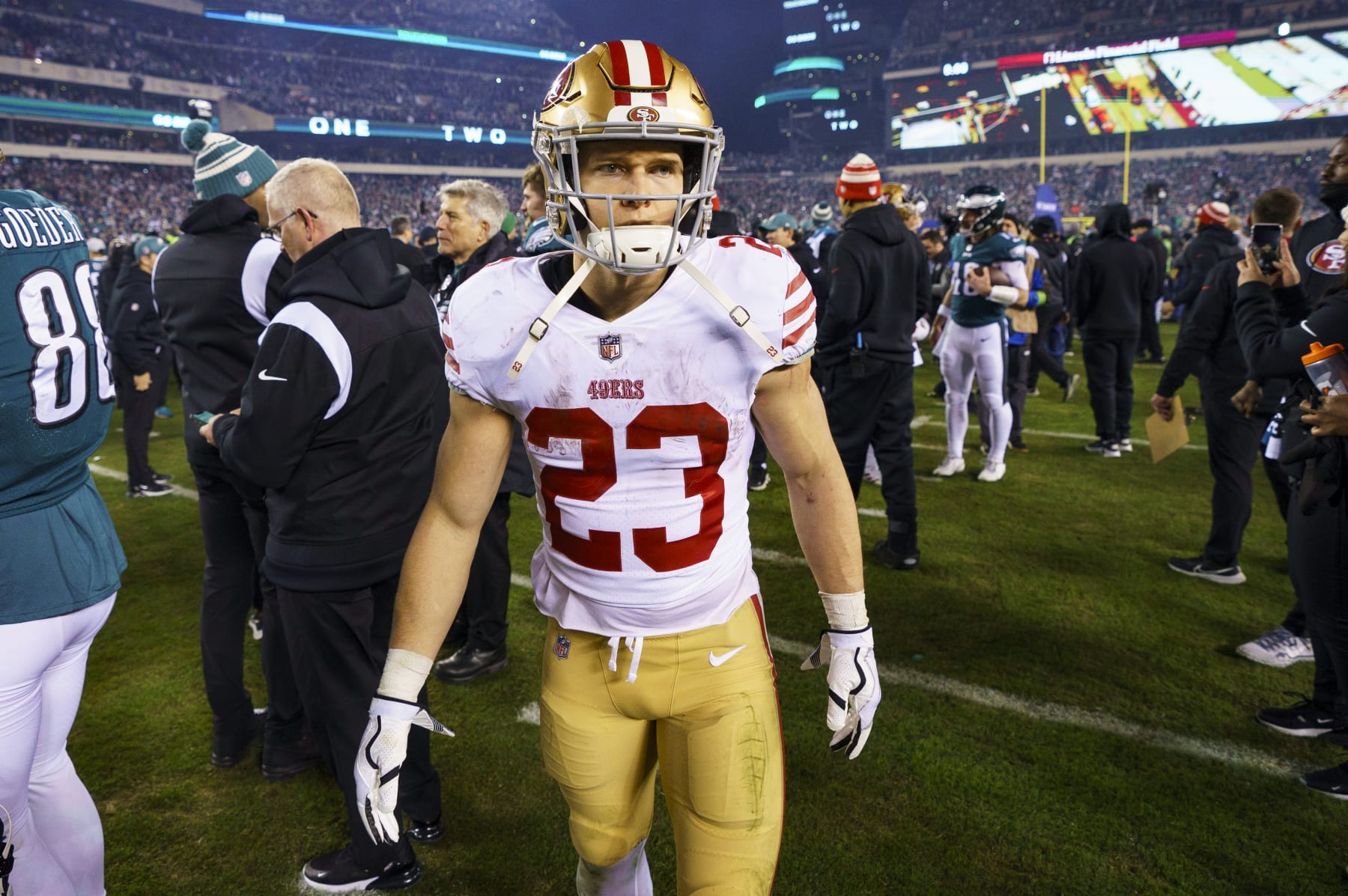 49ers RB Christian McCaffrey