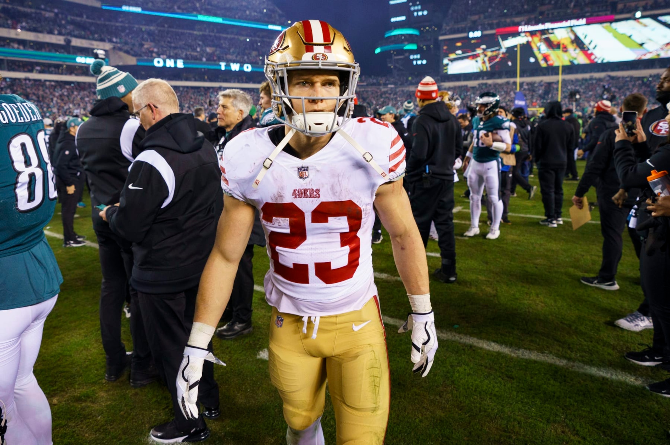 49ers RB Christian McCaffrey