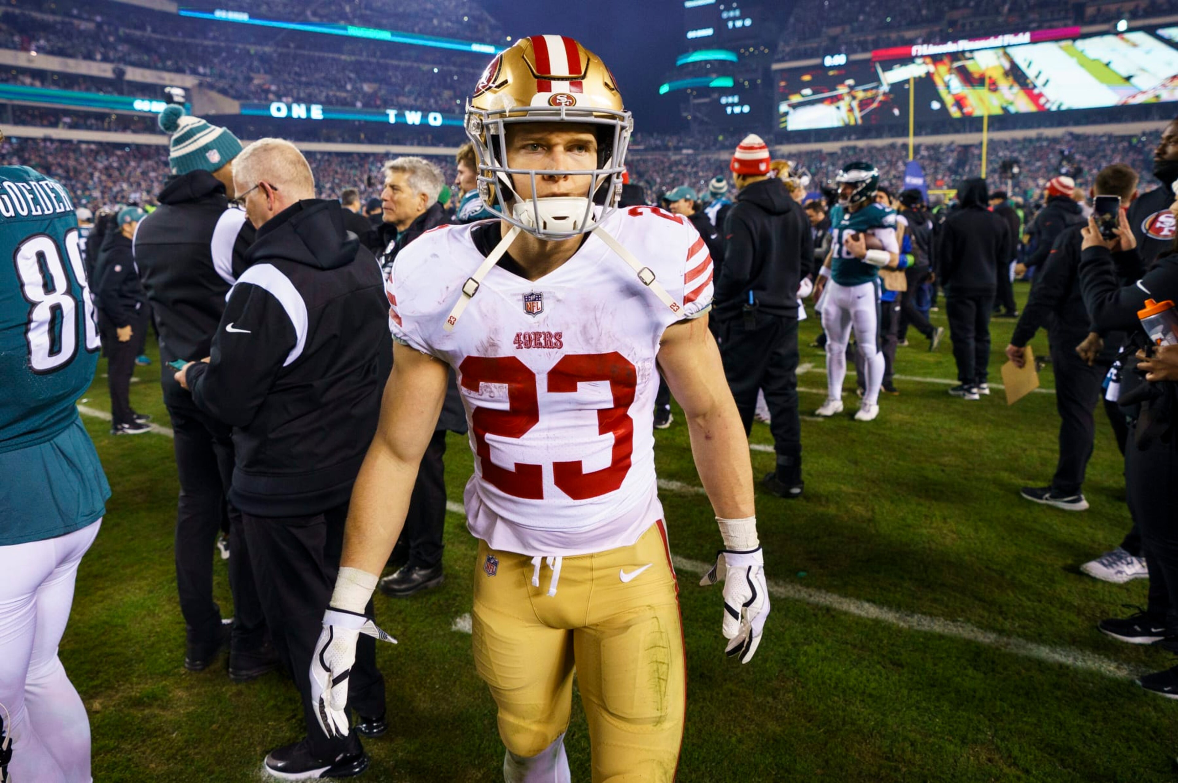 49ers RB Christian McCaffrey