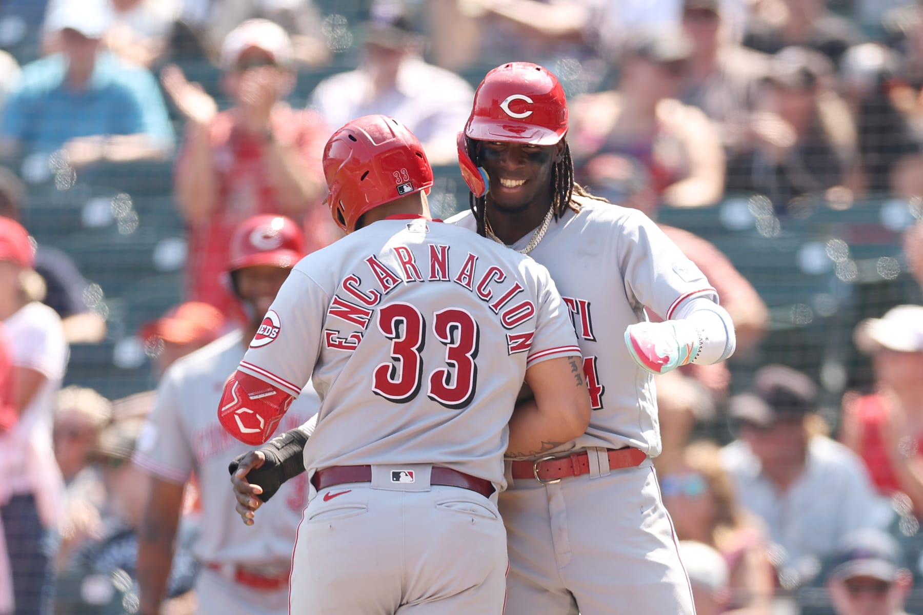 Christian Encarnacion-Strand (L) and Elly De La Cruz (R)