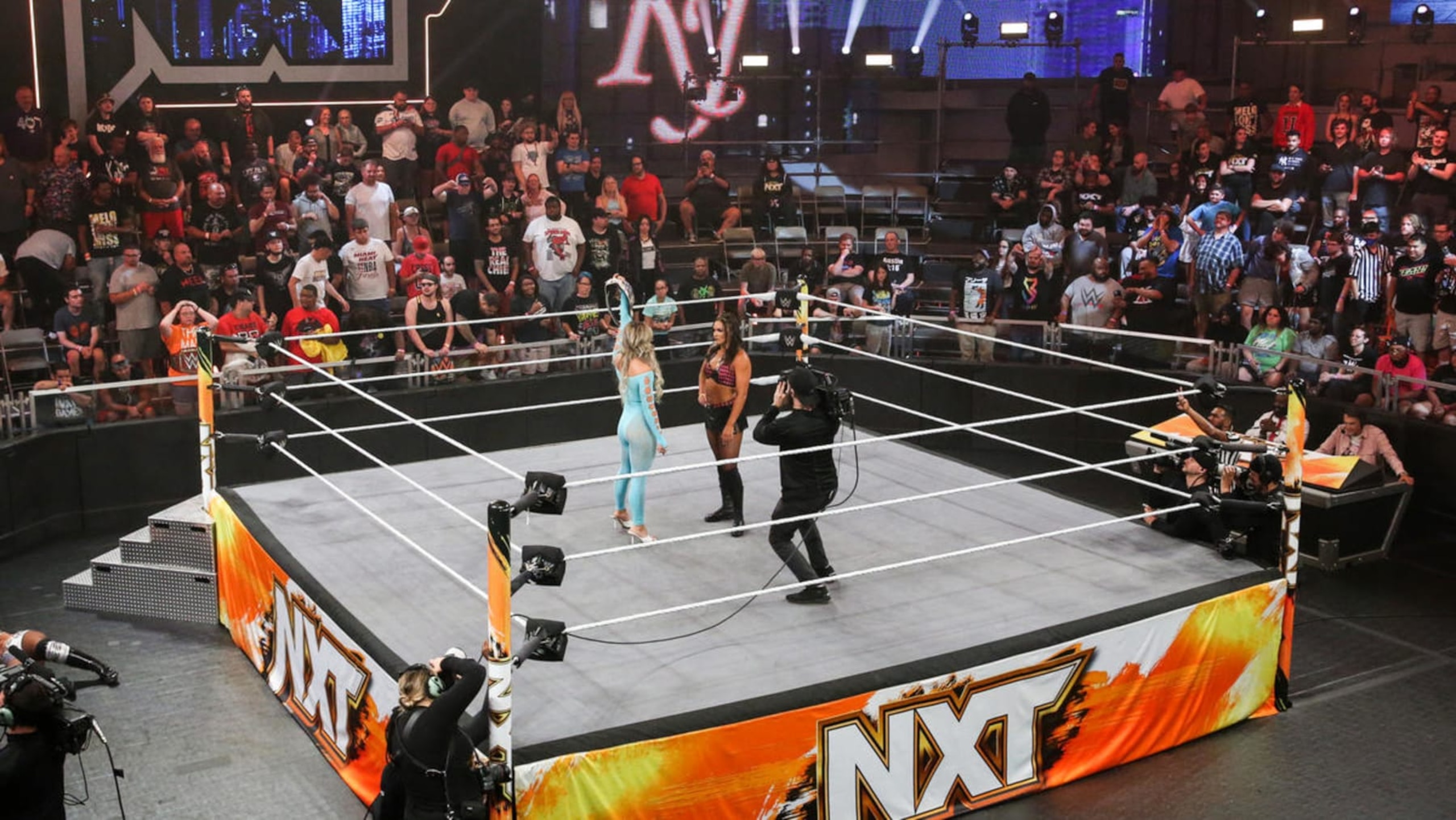 Tiffany Stratton defended her NXT Women's Championship against Kiana James after a big win last week.
