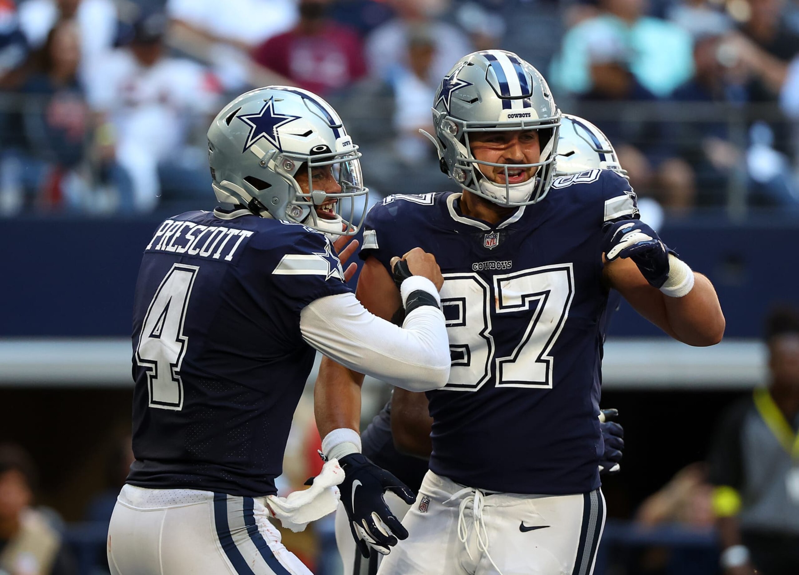 Dak Prescott and Jake Ferguson